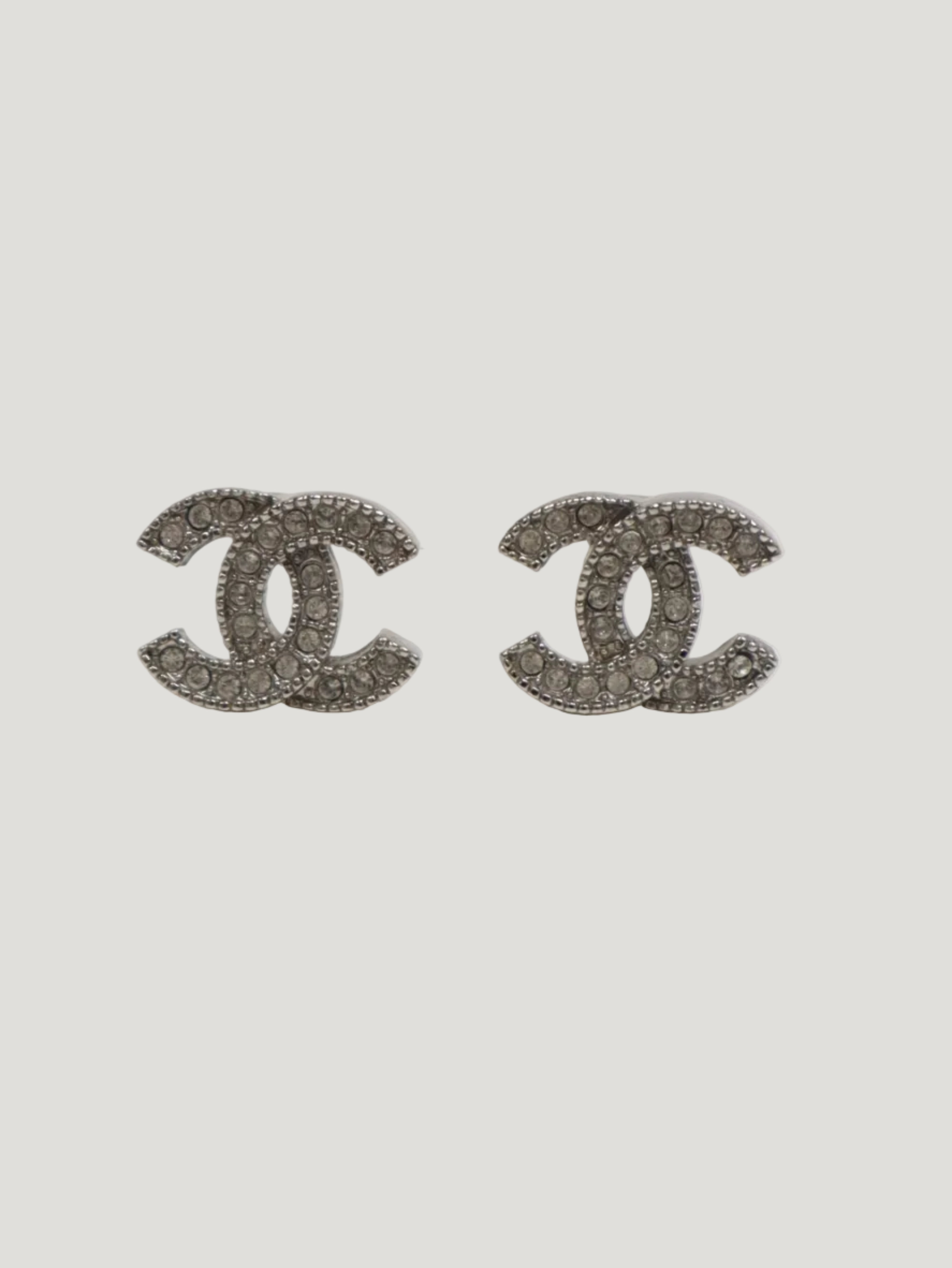 COCOラインストーンピアス