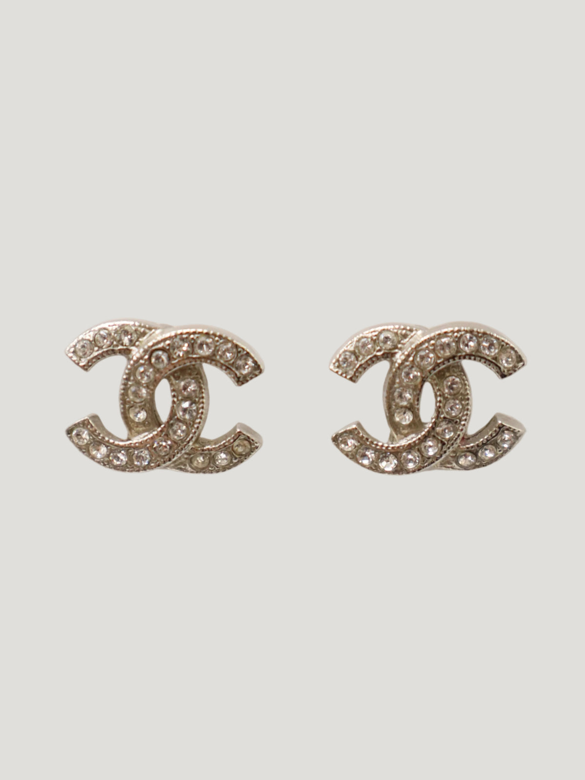 COCOラインストーンピアス