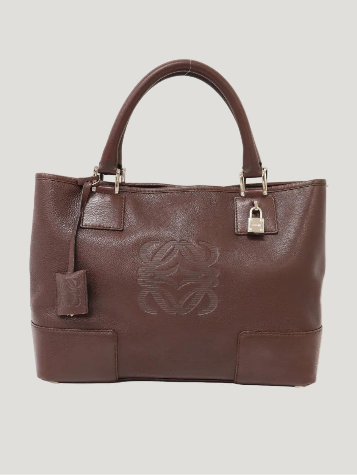 Anagram Leather Handbag