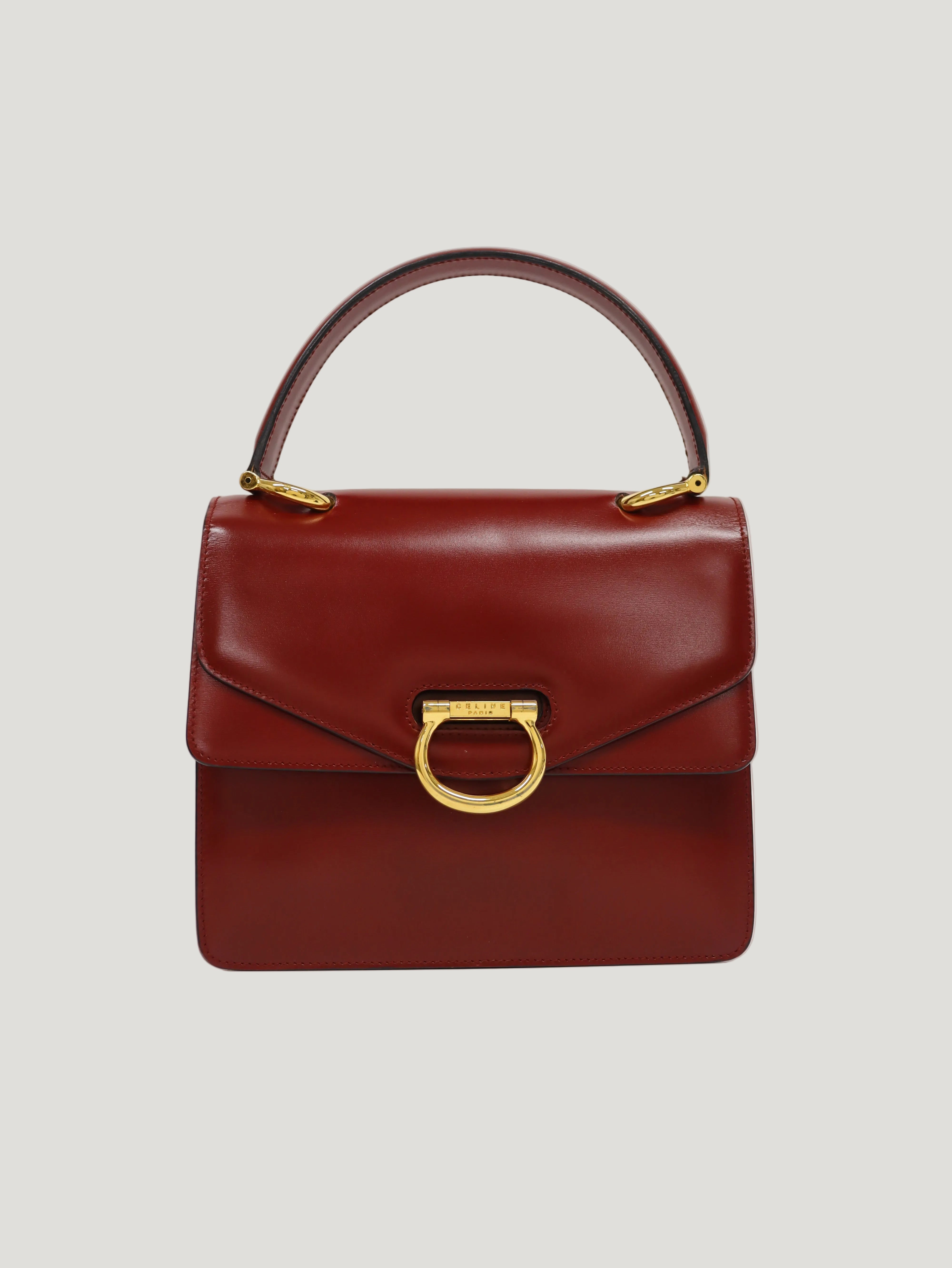 Gancini Flap Handbag