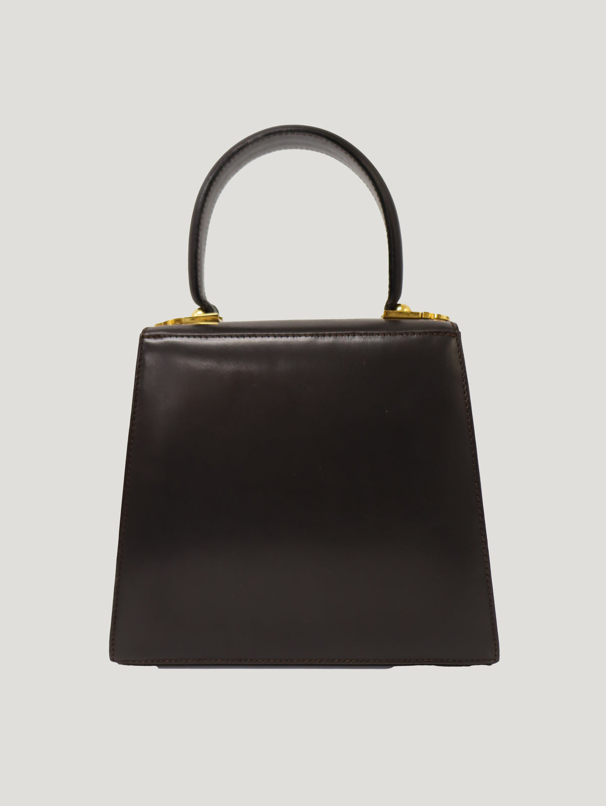 Gancini Leather 2-Way Bag