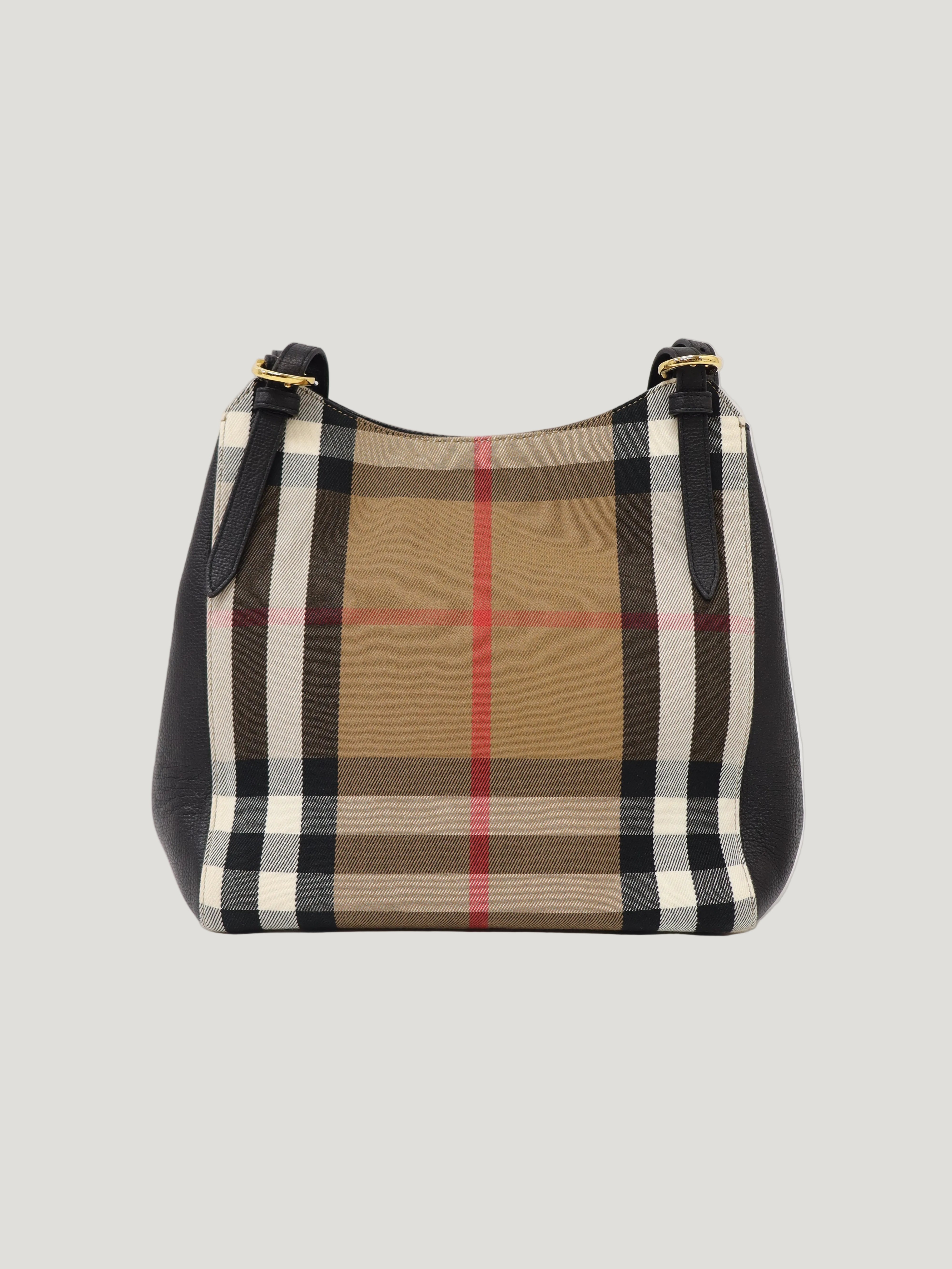 Checked Tote Bag