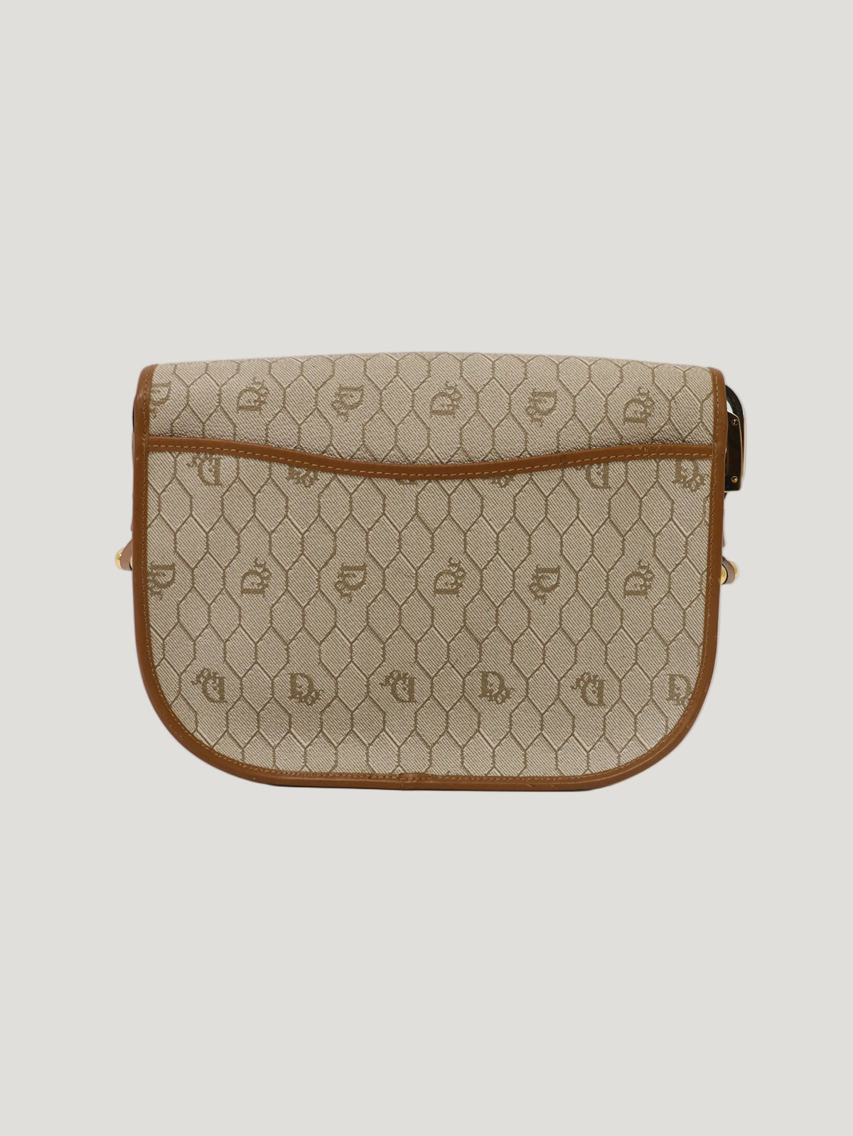 Honeycomb-pattern shoulder bag