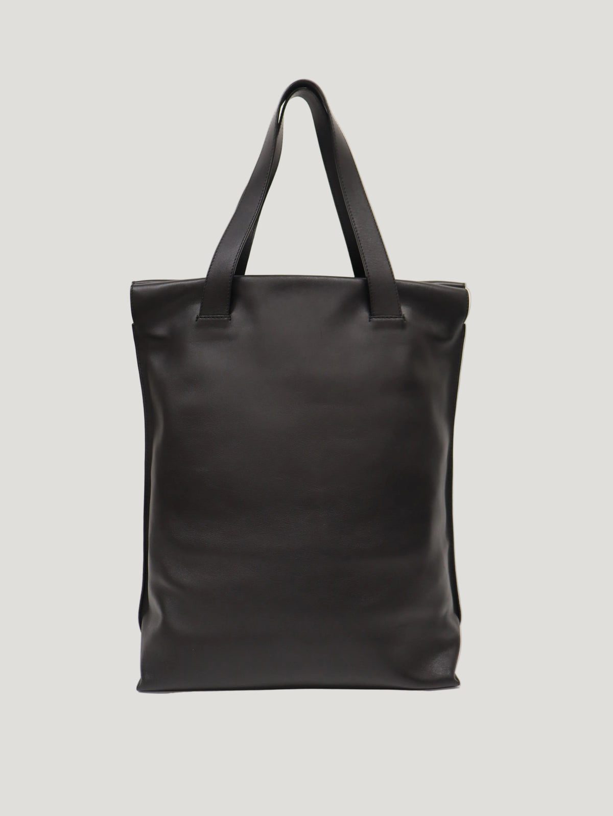 Anagram leather tote bag