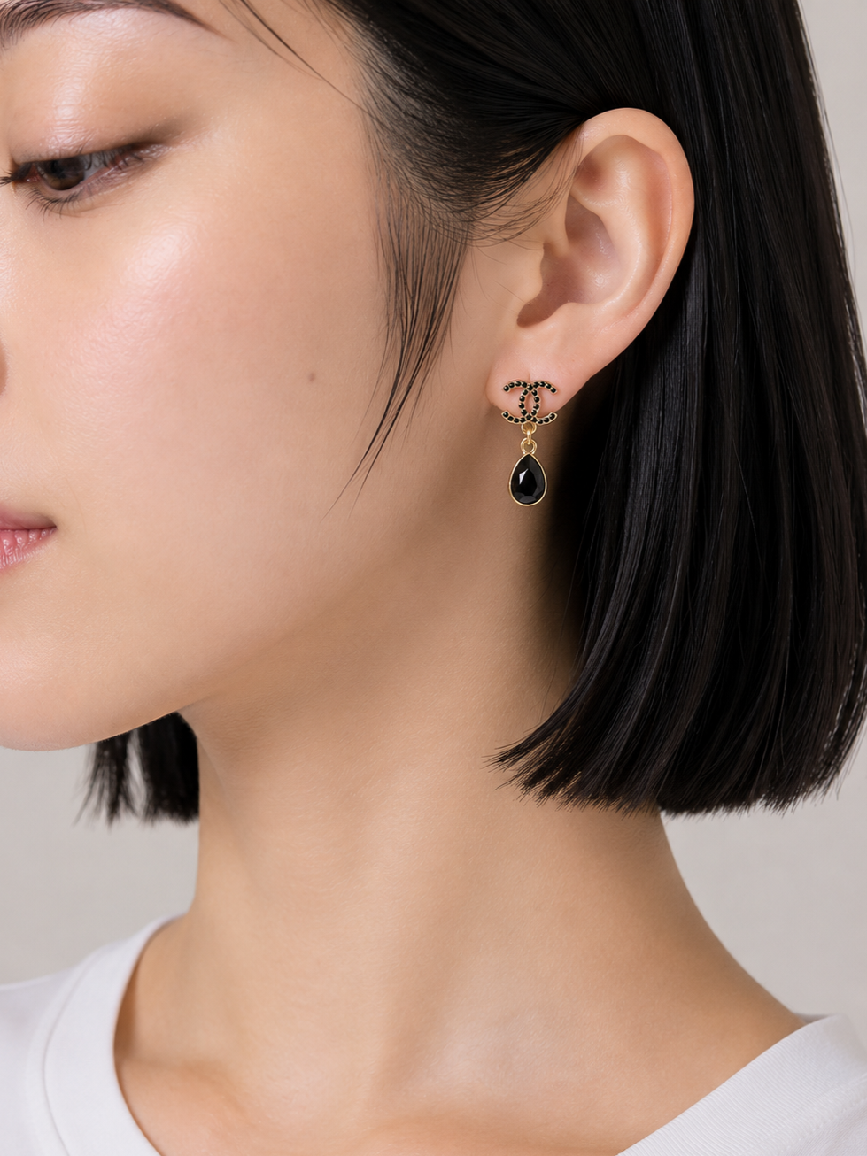 COCO Rhinestone Swing Earrings