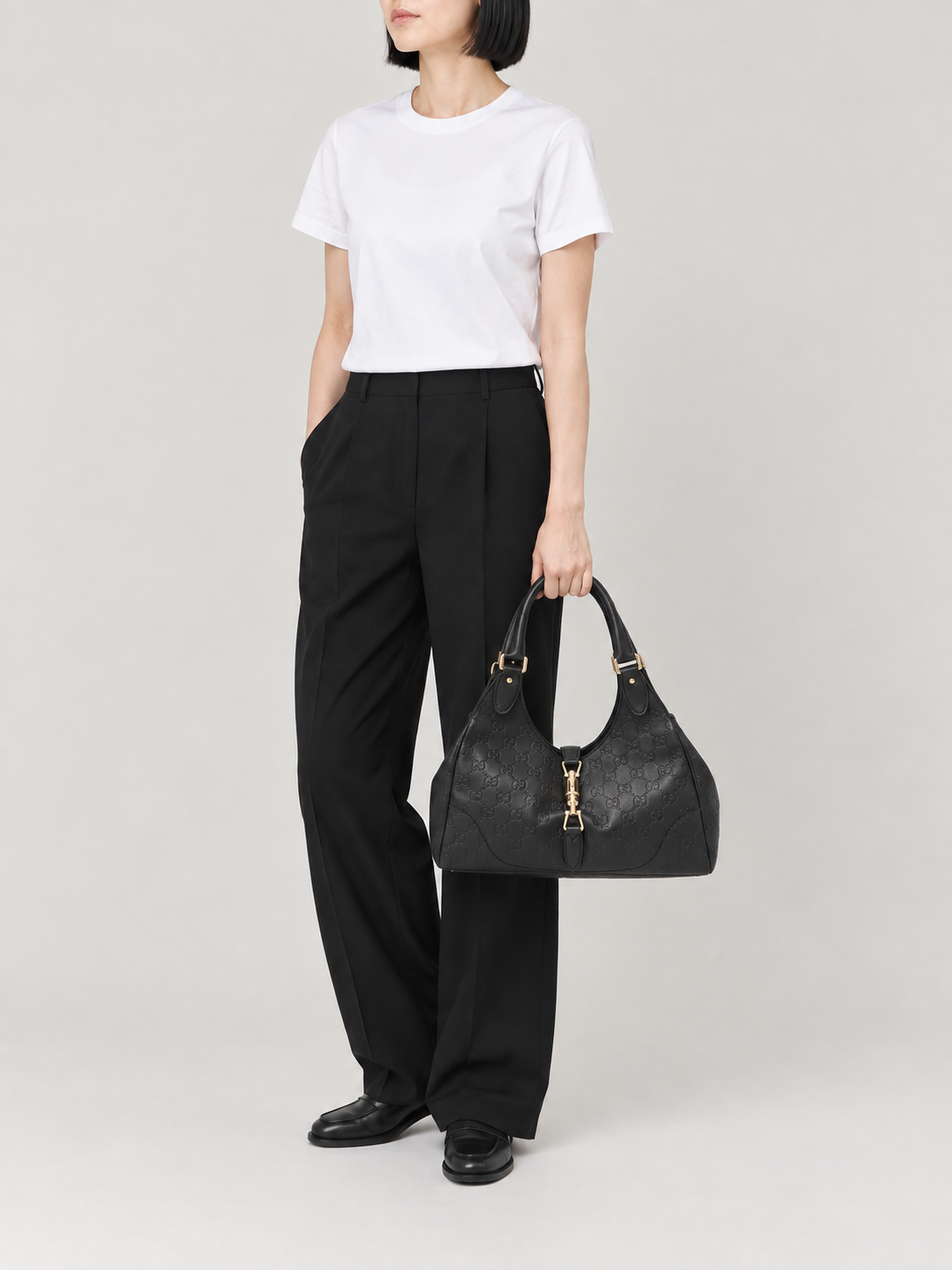 Guccissima Leather One-Shoulder Bag