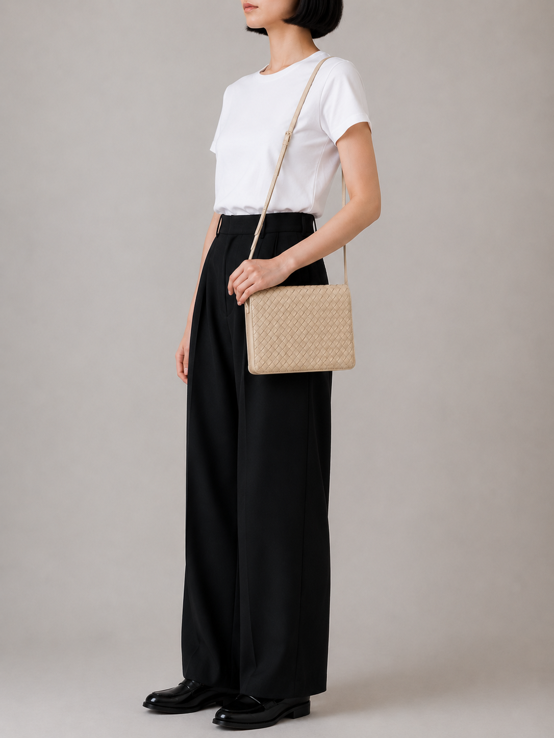 Intrecciato Shoulder Bag