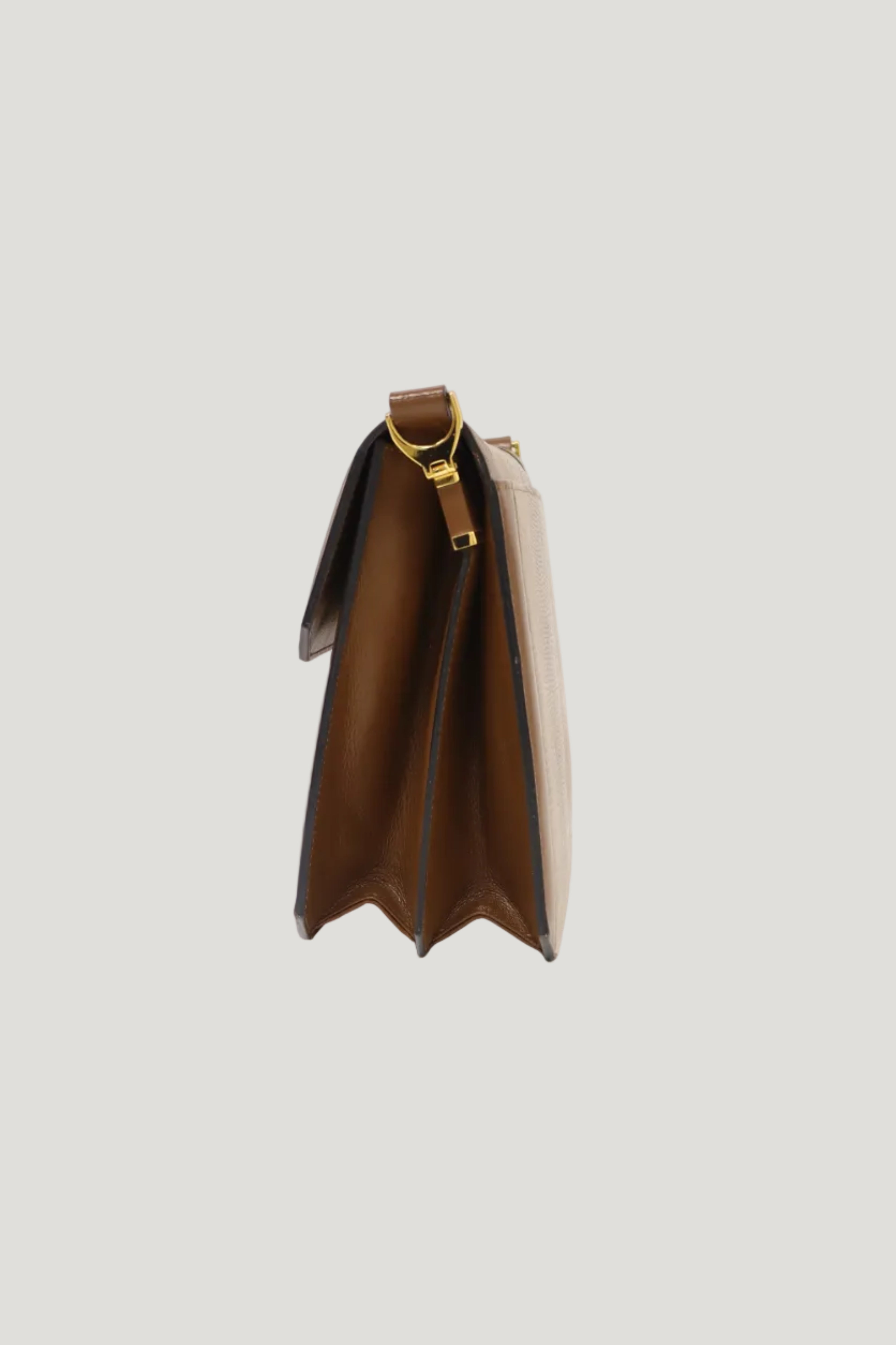 Logo Hardware Lizard Leather One-Shoulder Bag