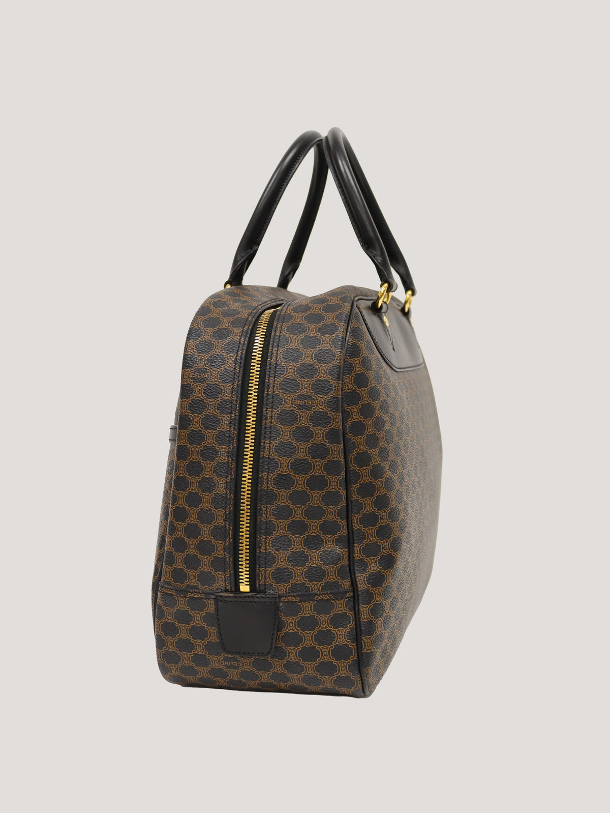 Macadam Pattern Boston Bag