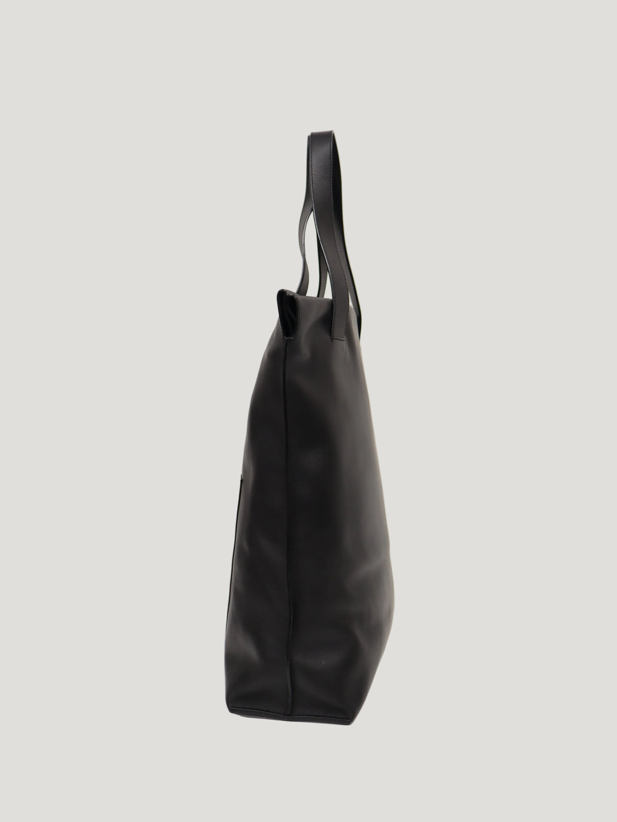 Anagram leather tote bag