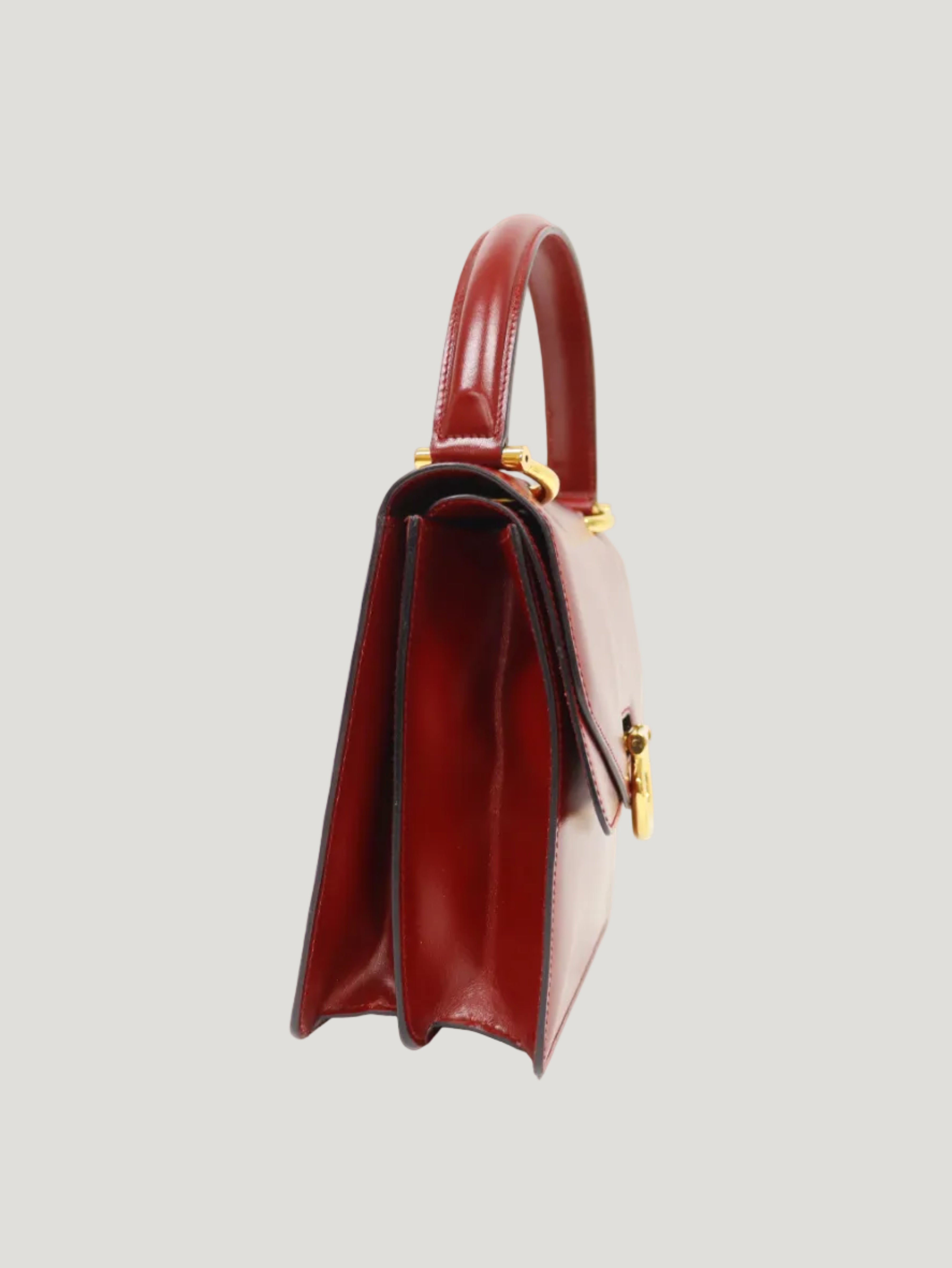 Gancini Flap Handbag