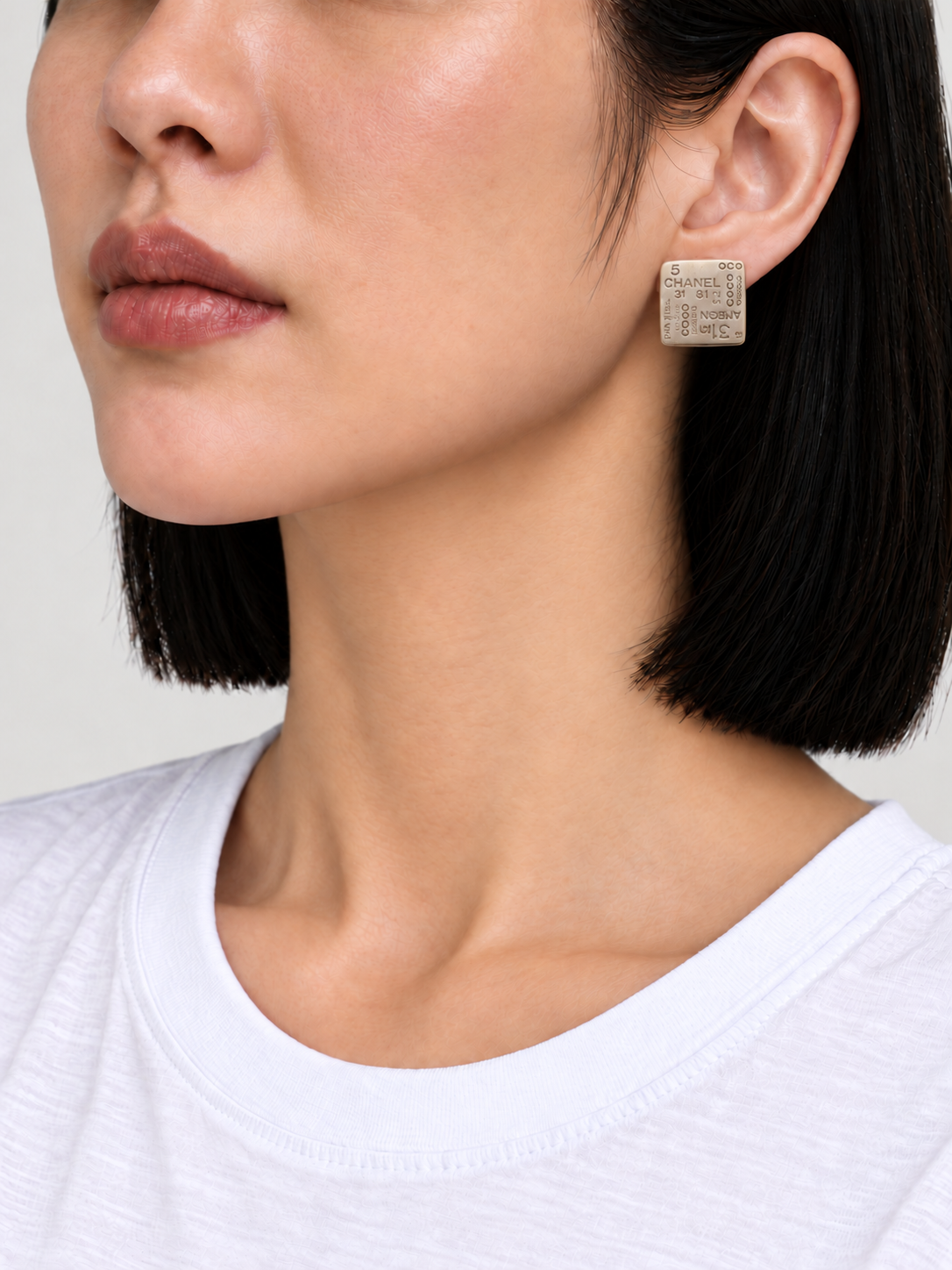 カンボンスクエアイヤリング