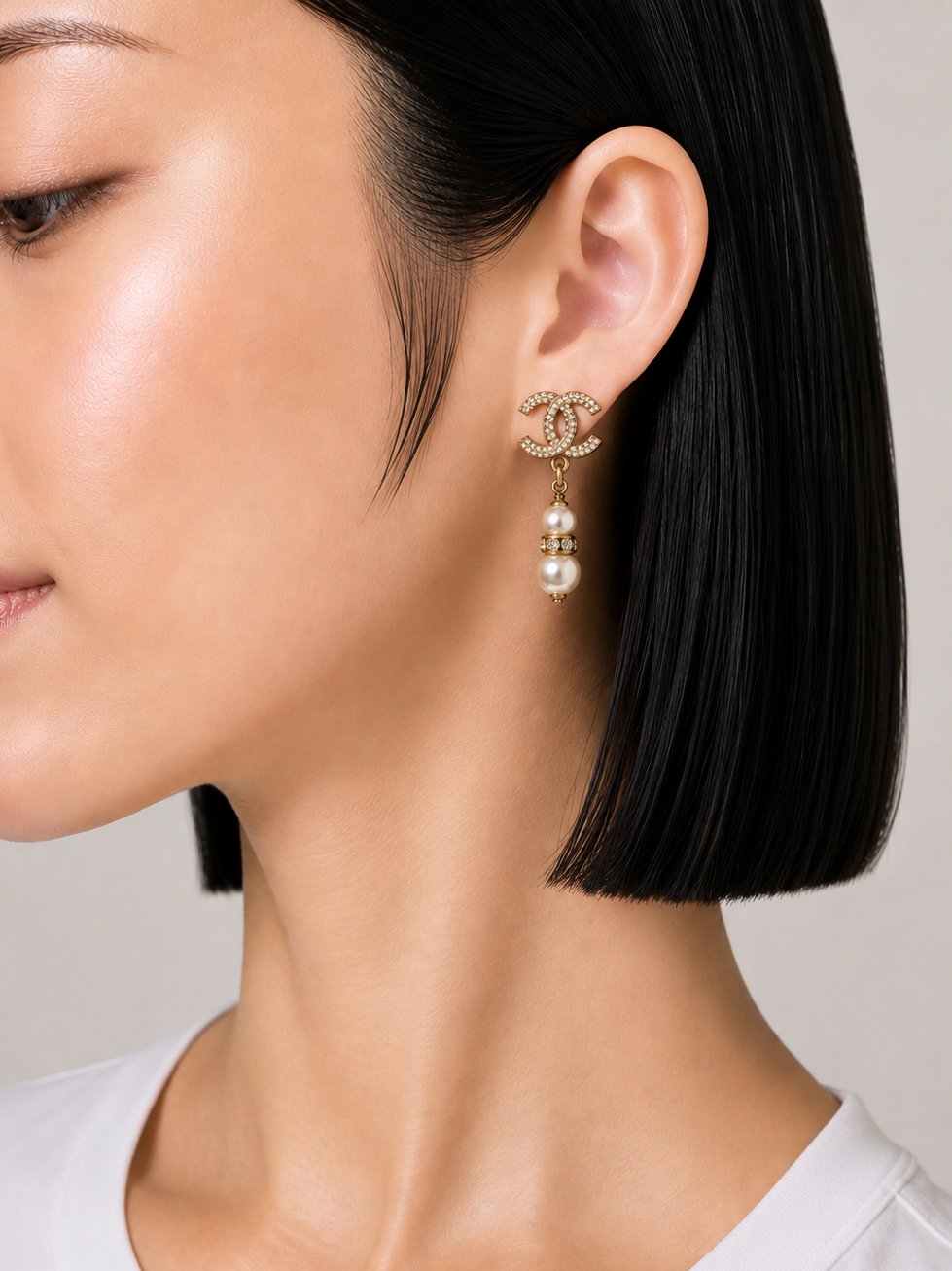 COCO Pearl Swing Earrings
