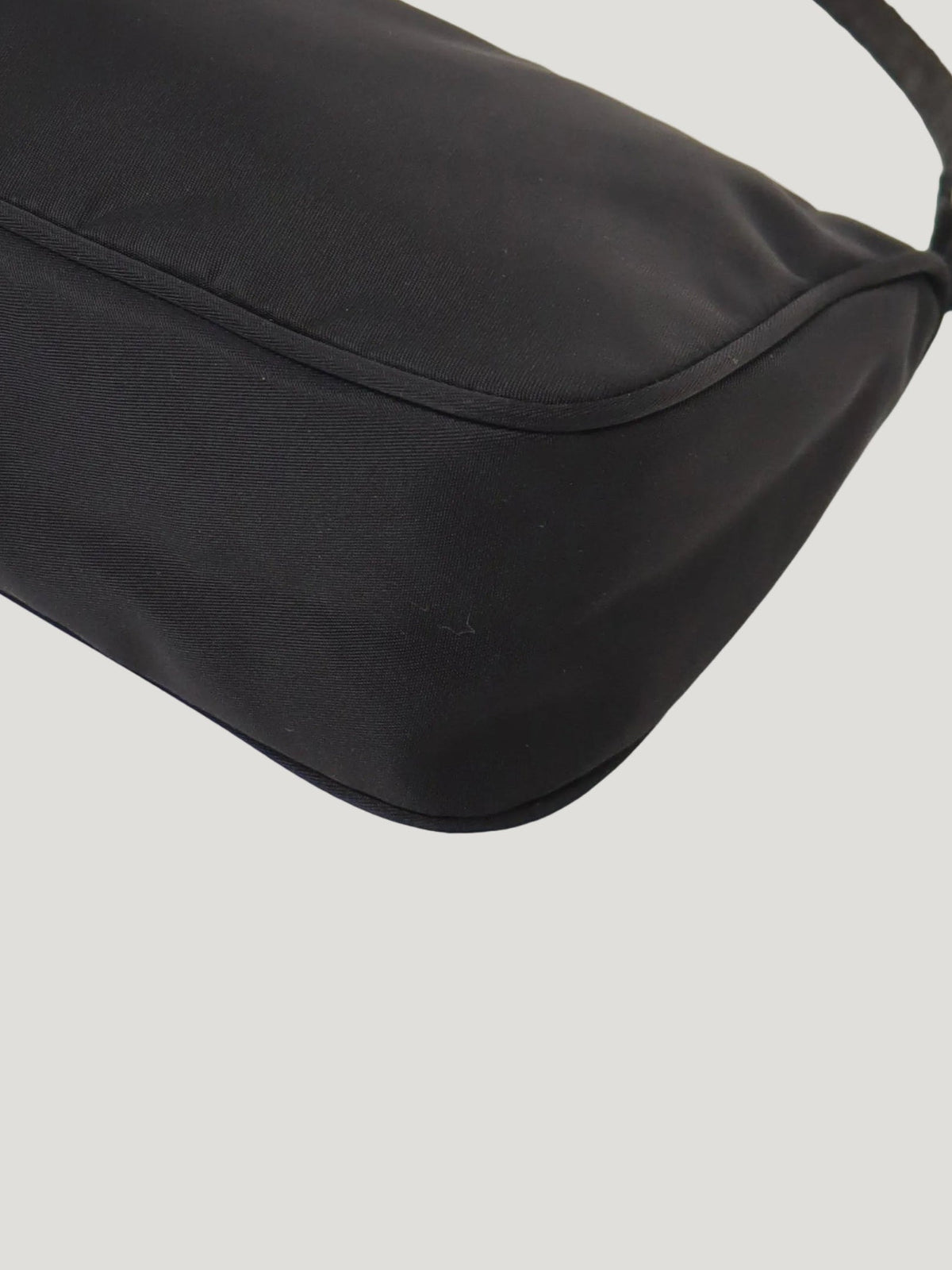 Prada Triangle Logo Nylon One-Shoulder Bag