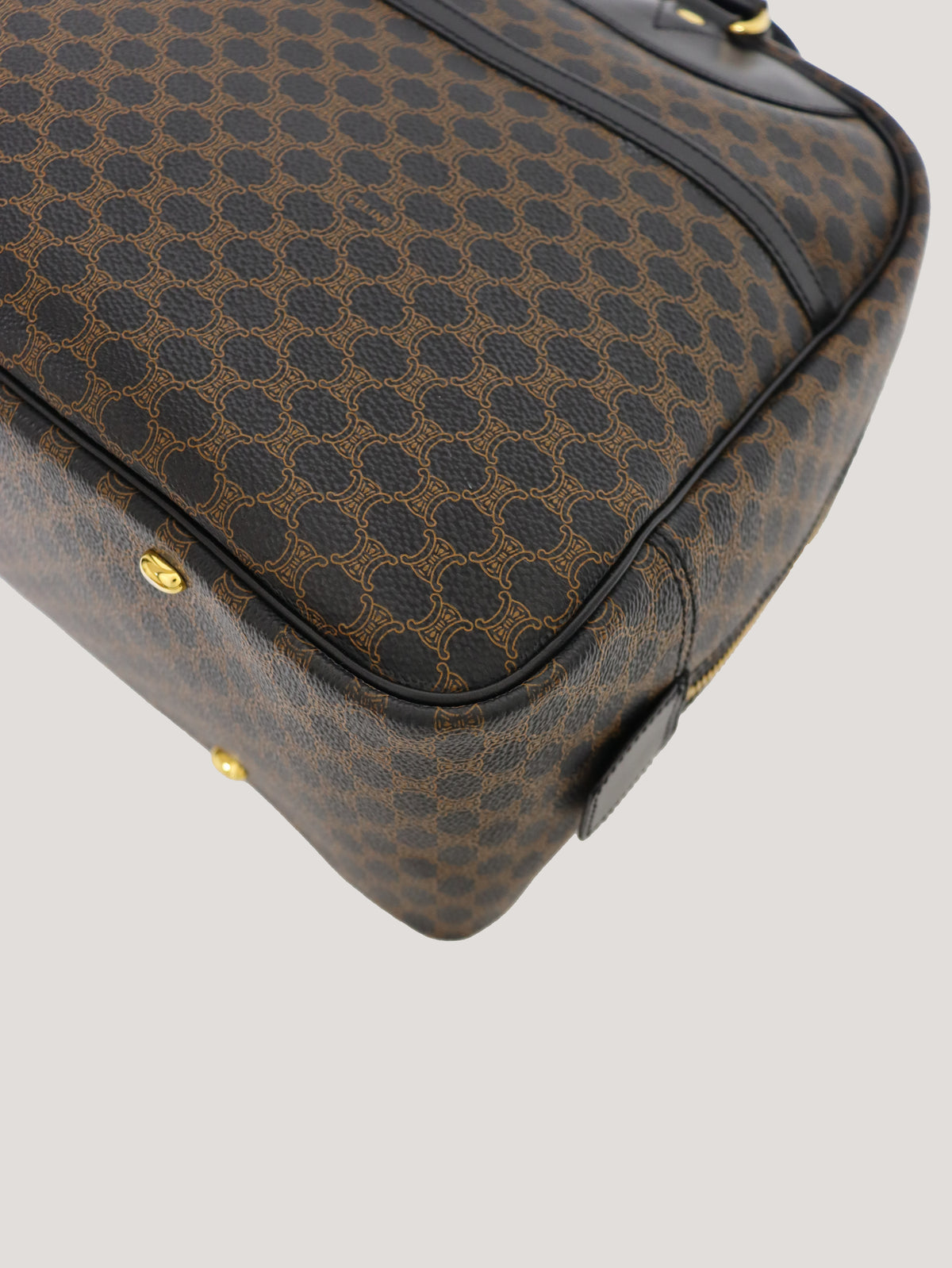 Macadam Pattern Boston Bag
