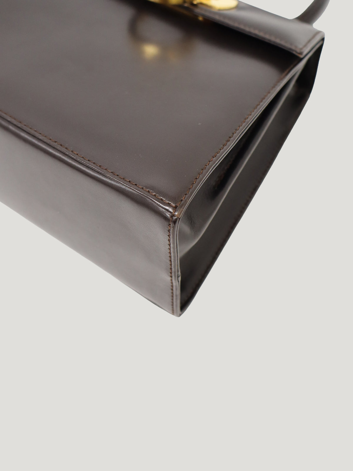 Gancini Leather 2-Way Bag