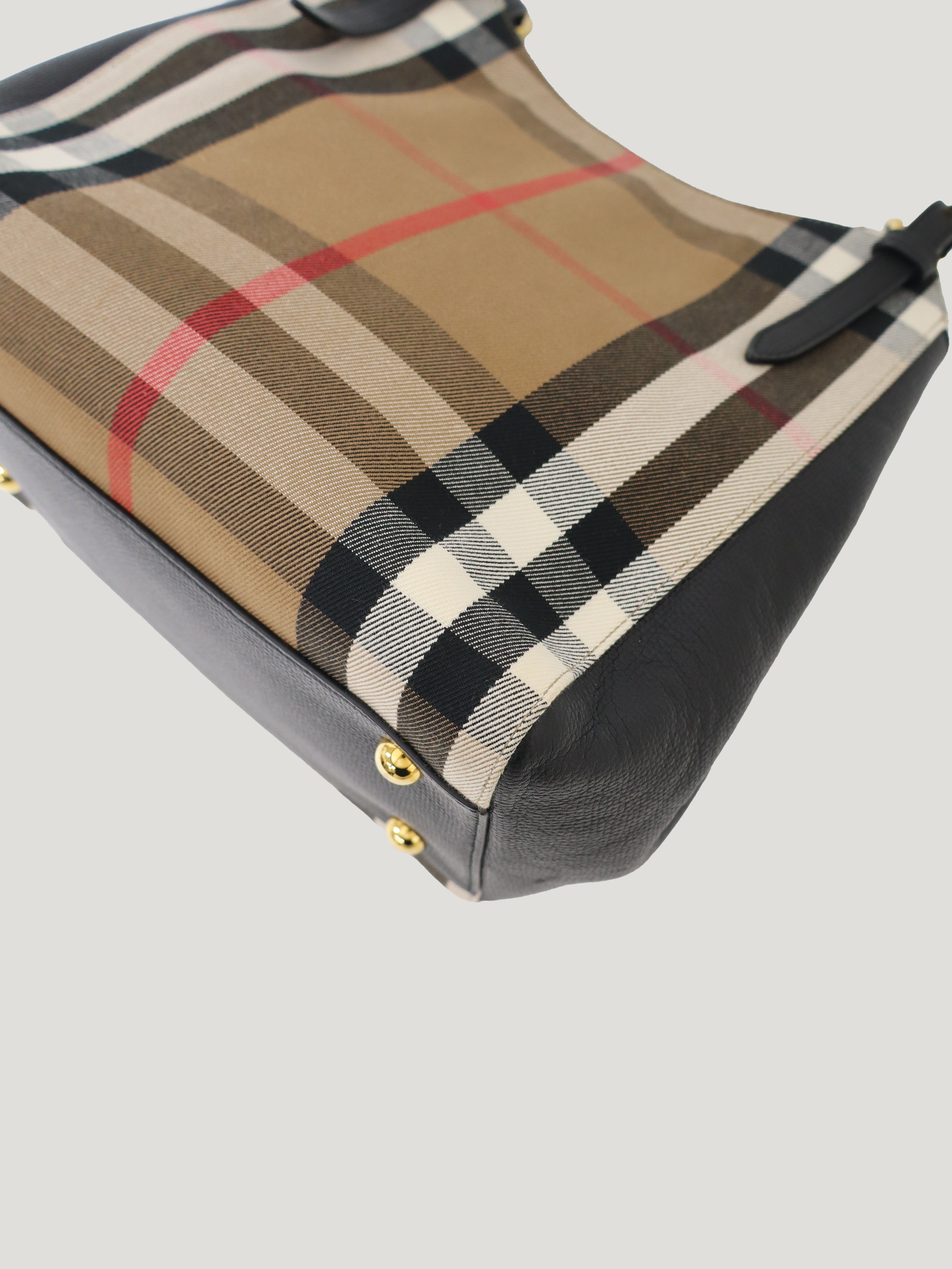 Checked Tote Bag