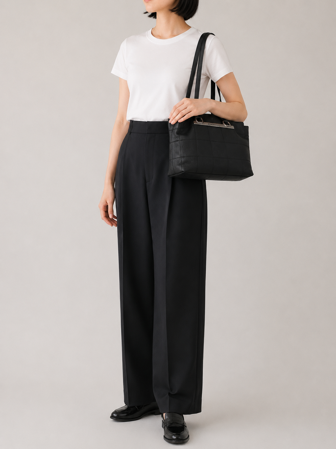 Chocolate Bar Caviar Skin Tote Bag