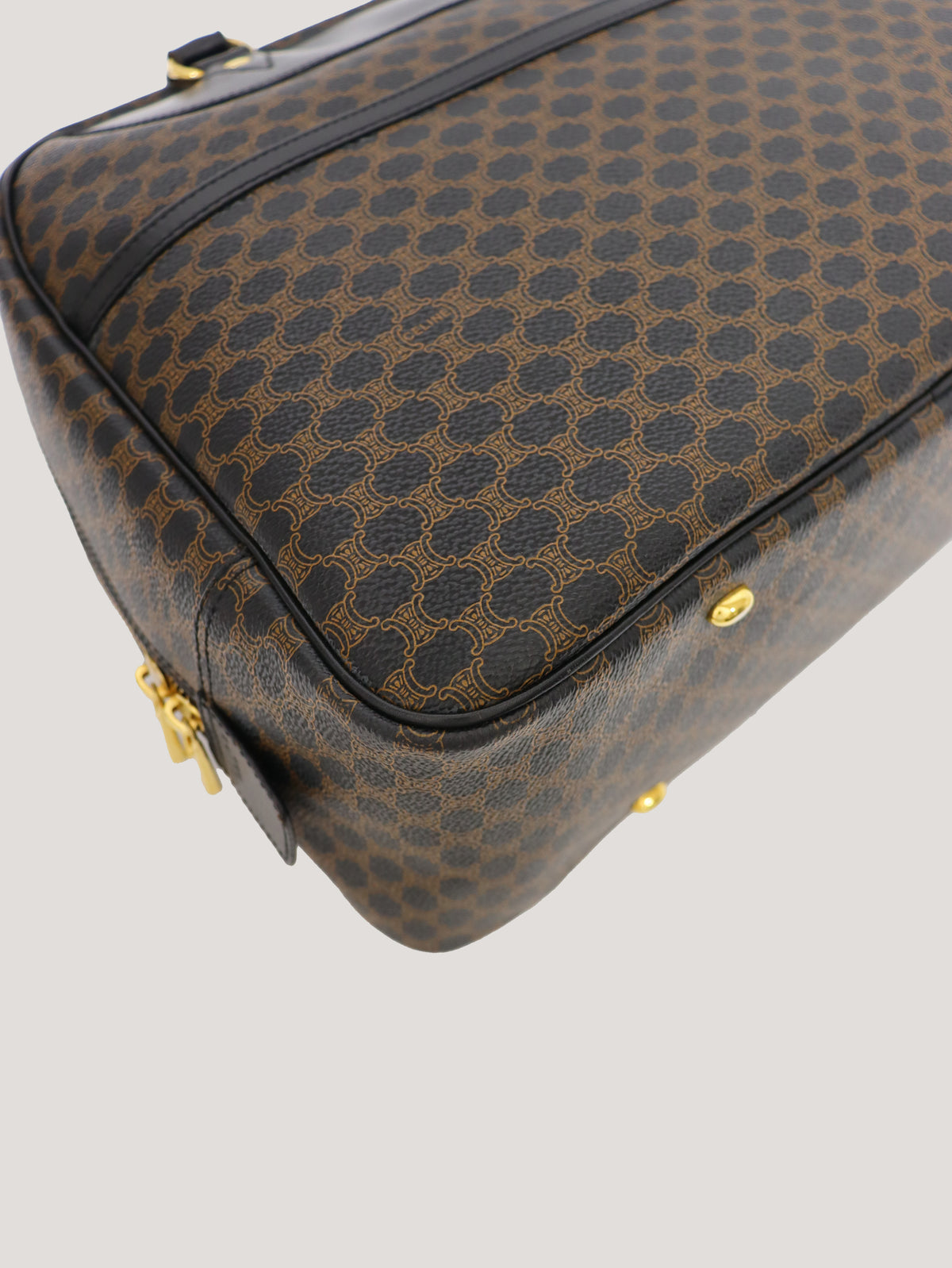 Macadam Pattern Boston Bag