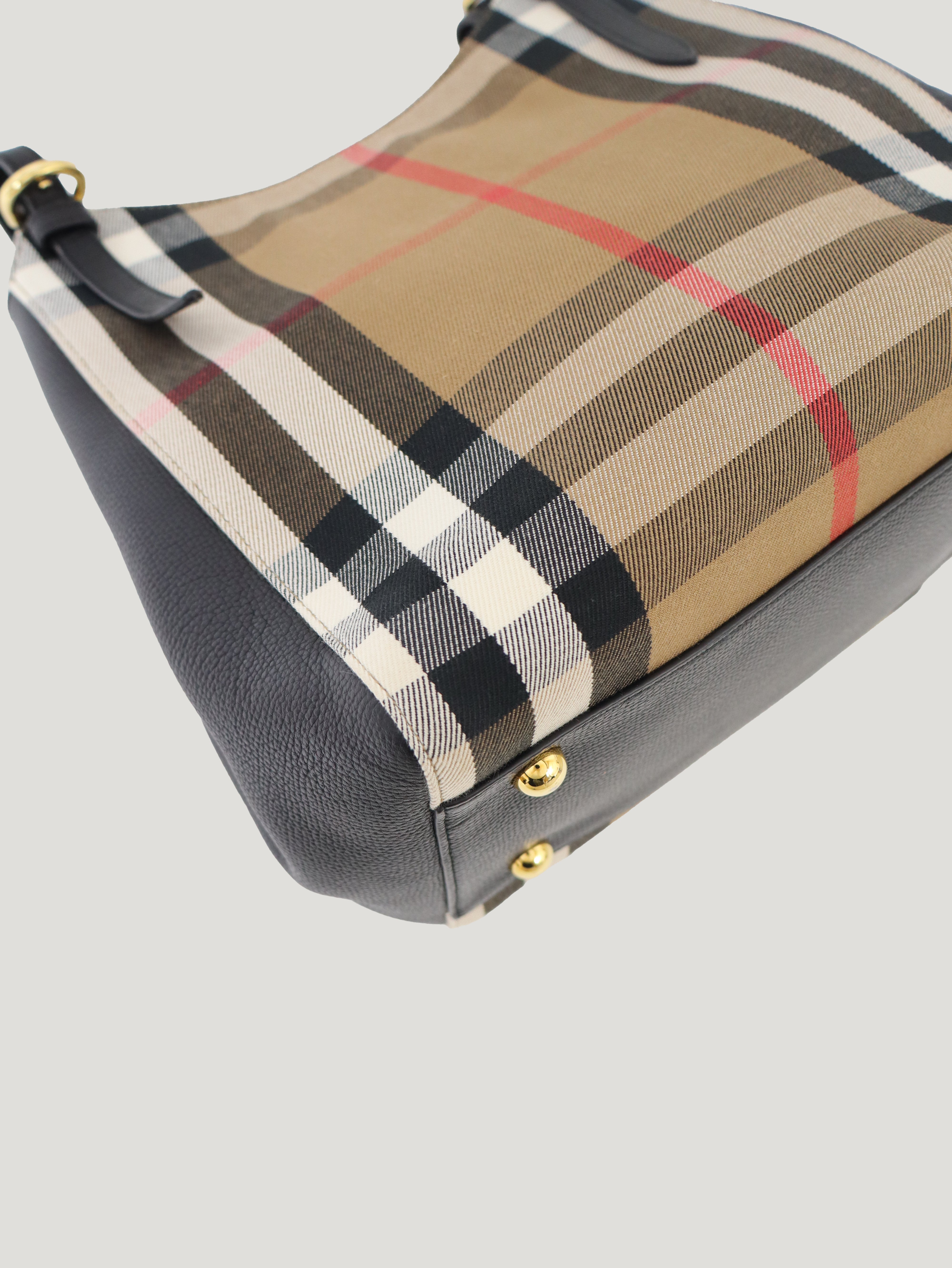 Checked Tote Bag