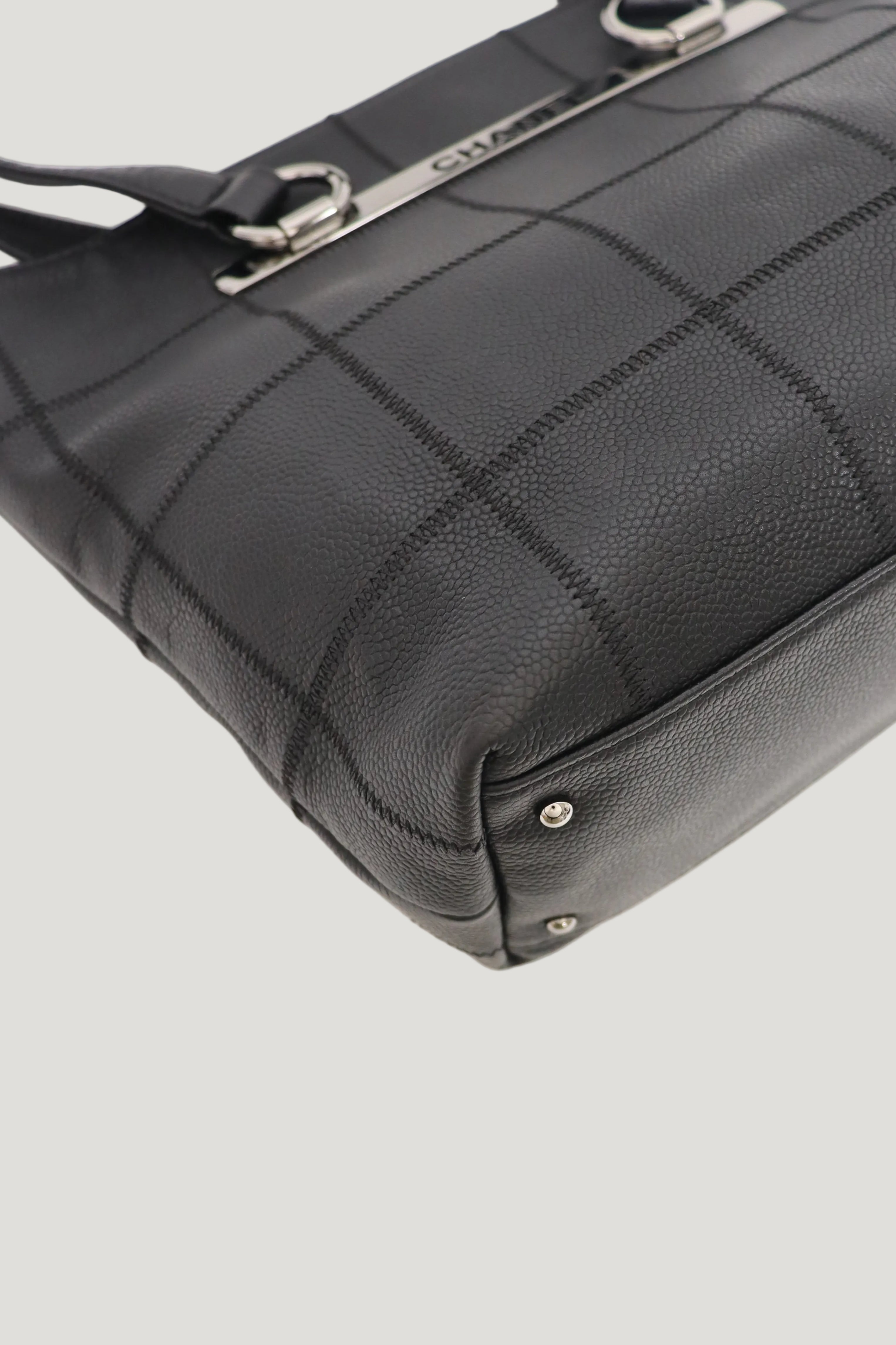 Chocolate Bar Caviar Skin Tote Bag