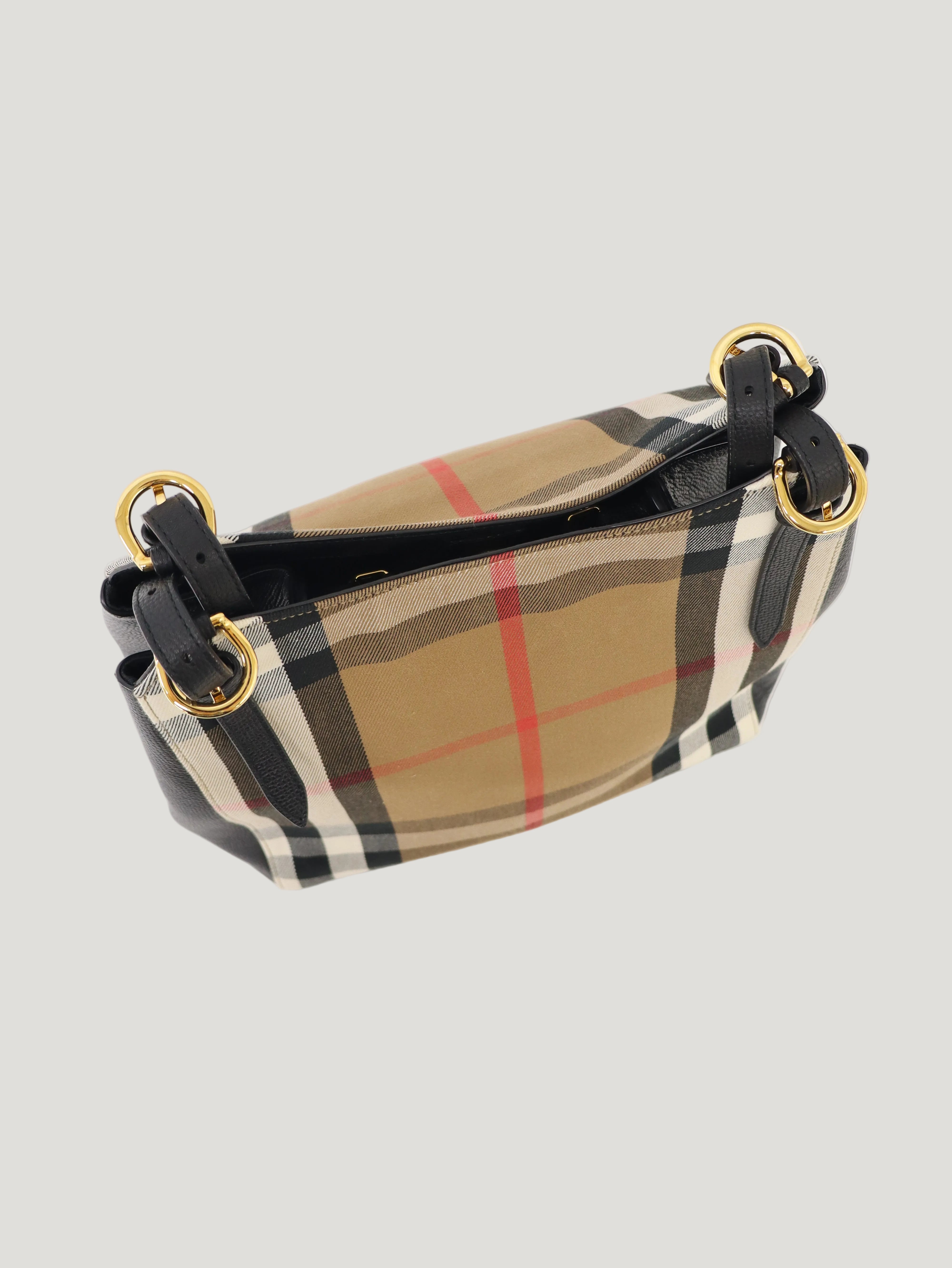 Checked Tote Bag
