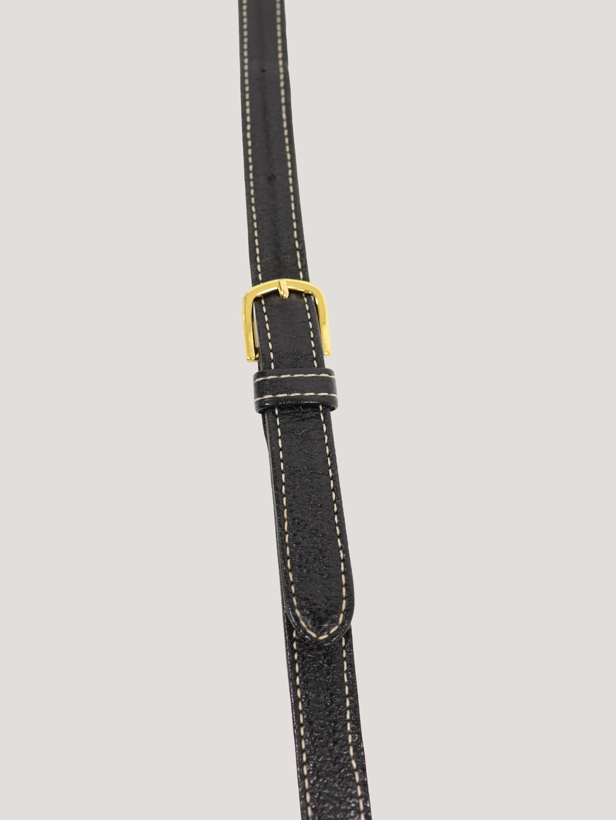 Logo-stitched shoulder bag