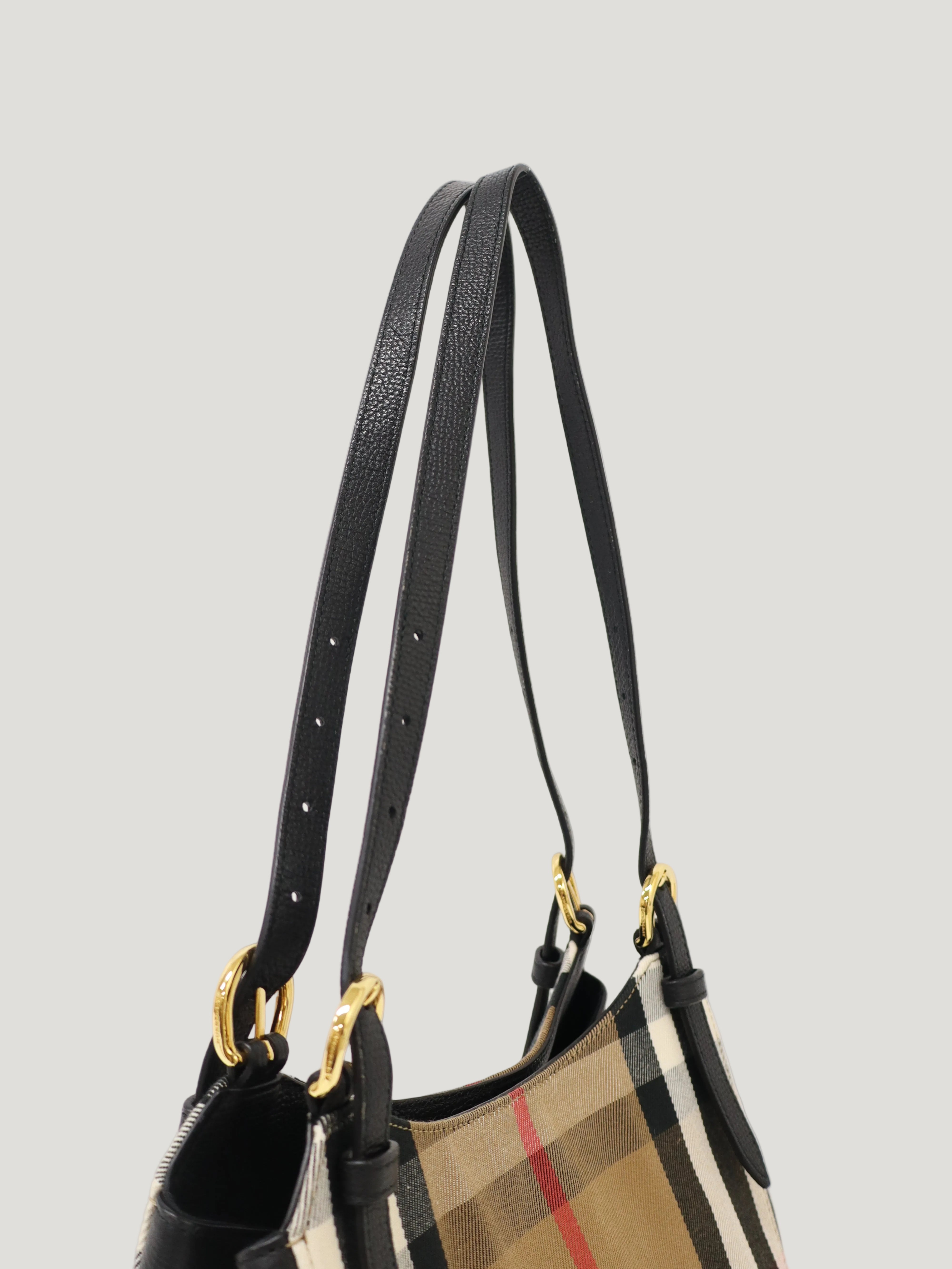 Checked Tote Bag