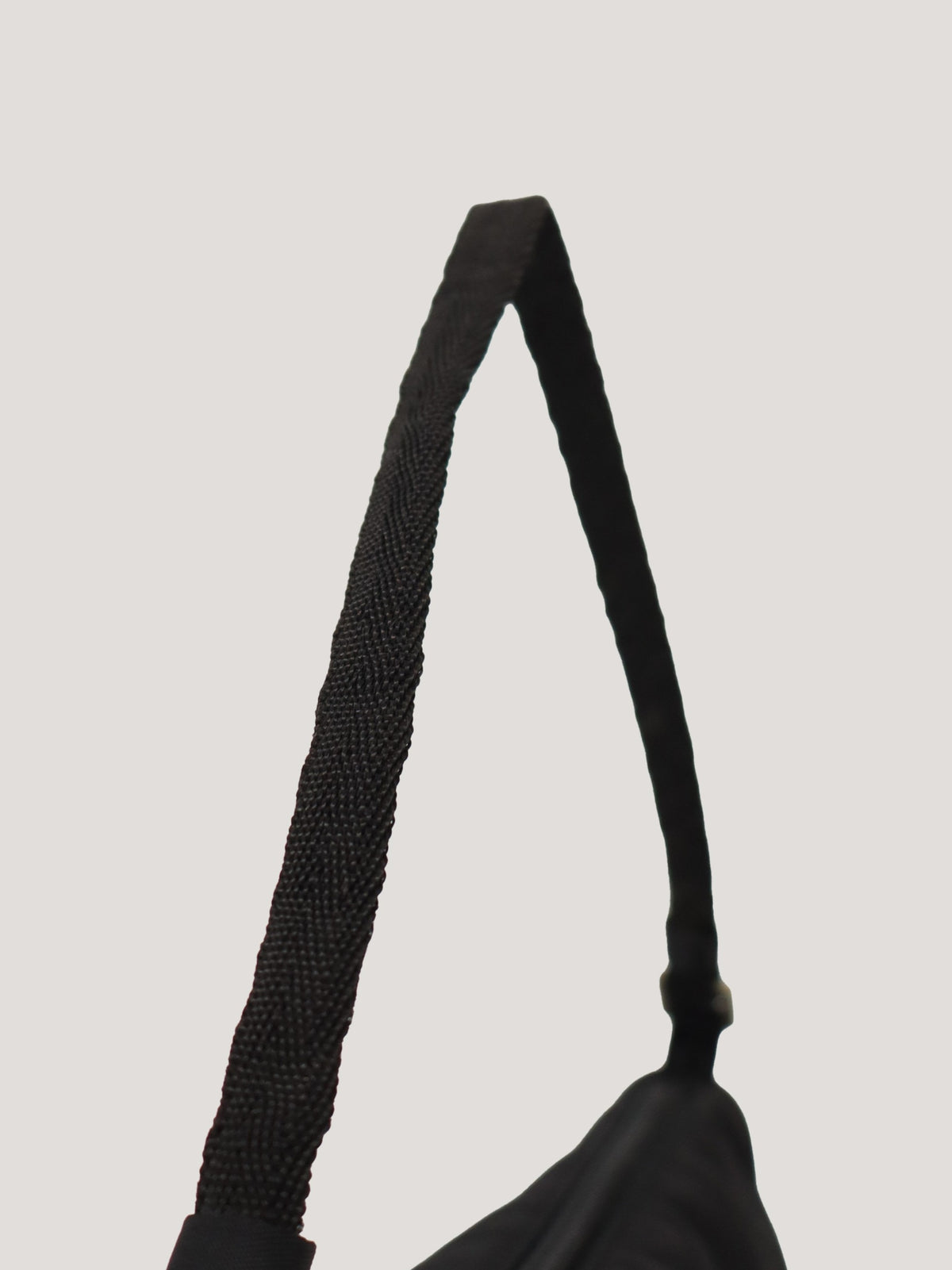 Prada Triangle Logo Nylon One-Shoulder Bag
