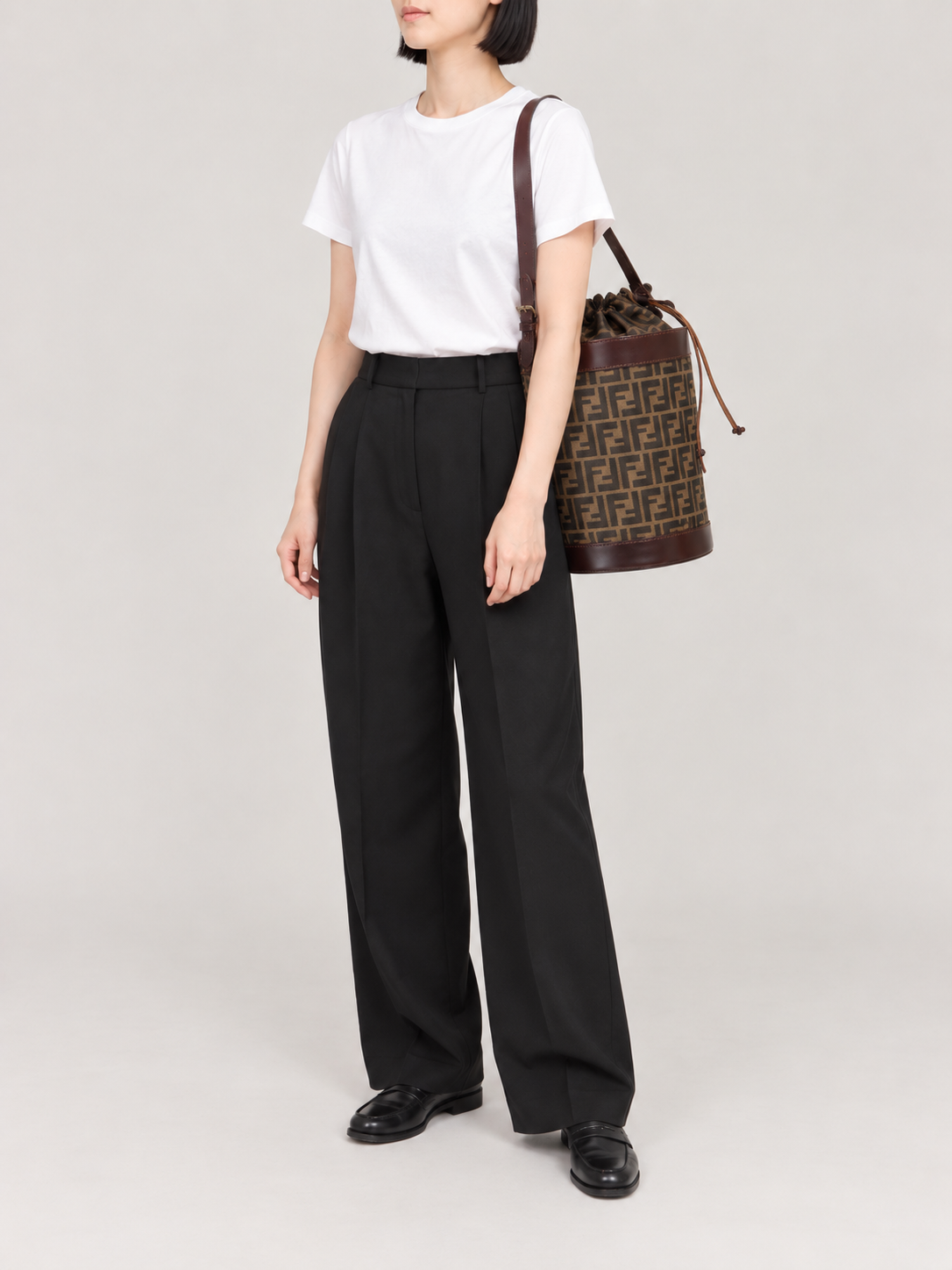 Zucca pattern bucket bag