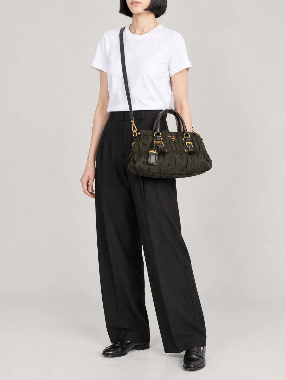 Logo Hardware 2-Way Bag