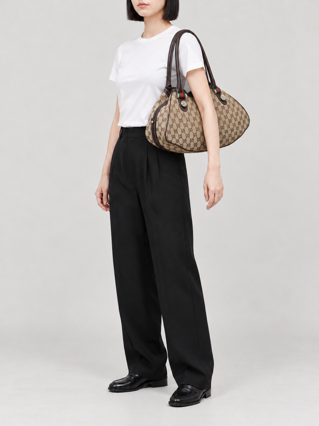GG Canvas tote bag