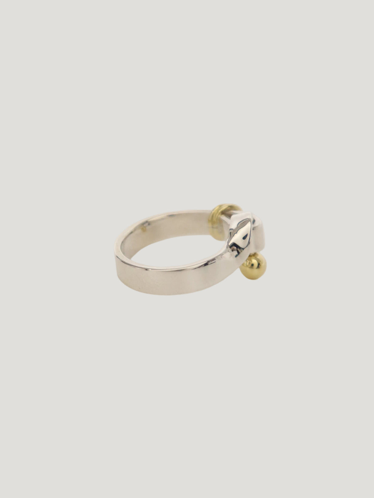 Hook and eye ring