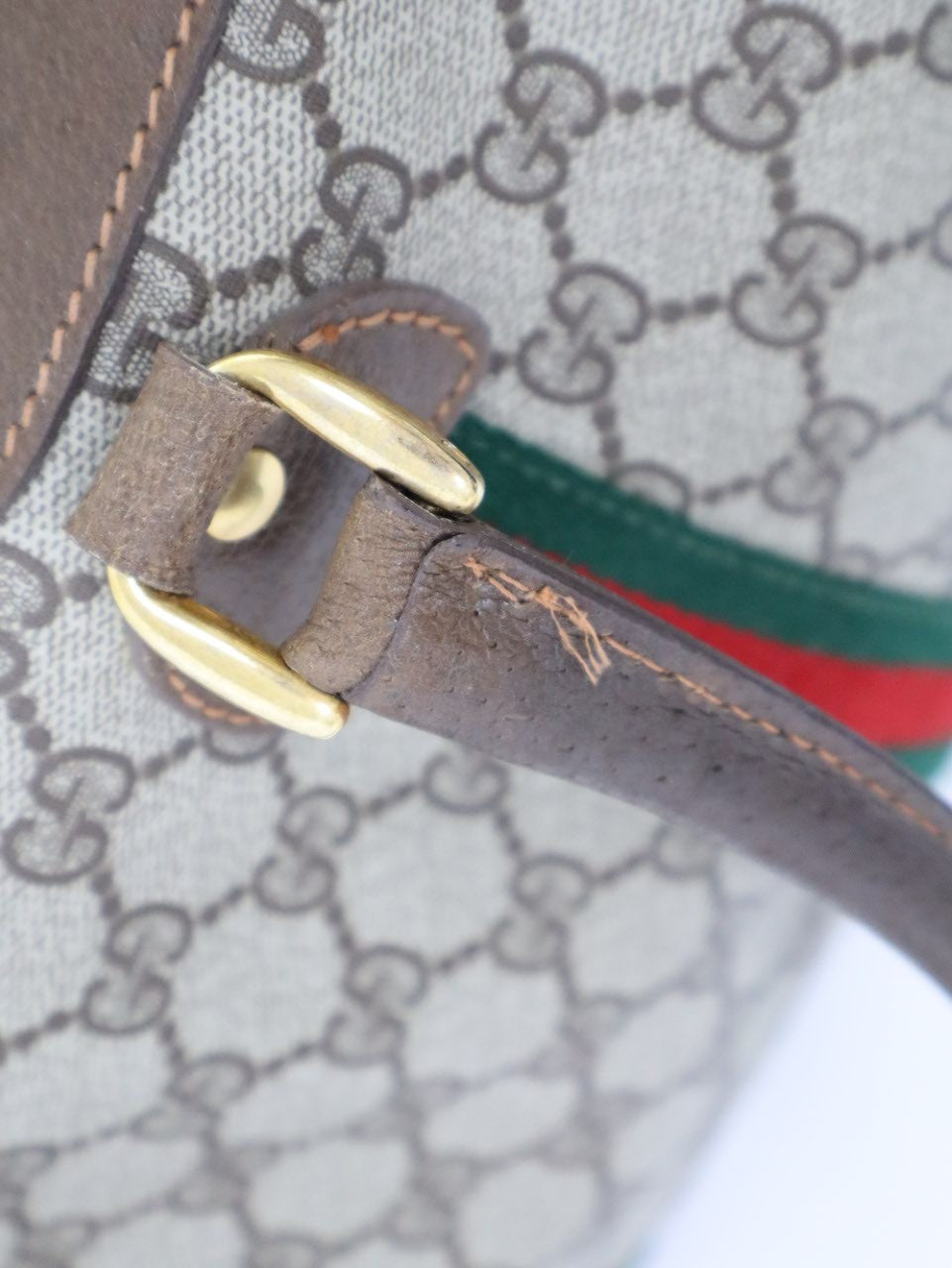 GG Canvas Boston Bag