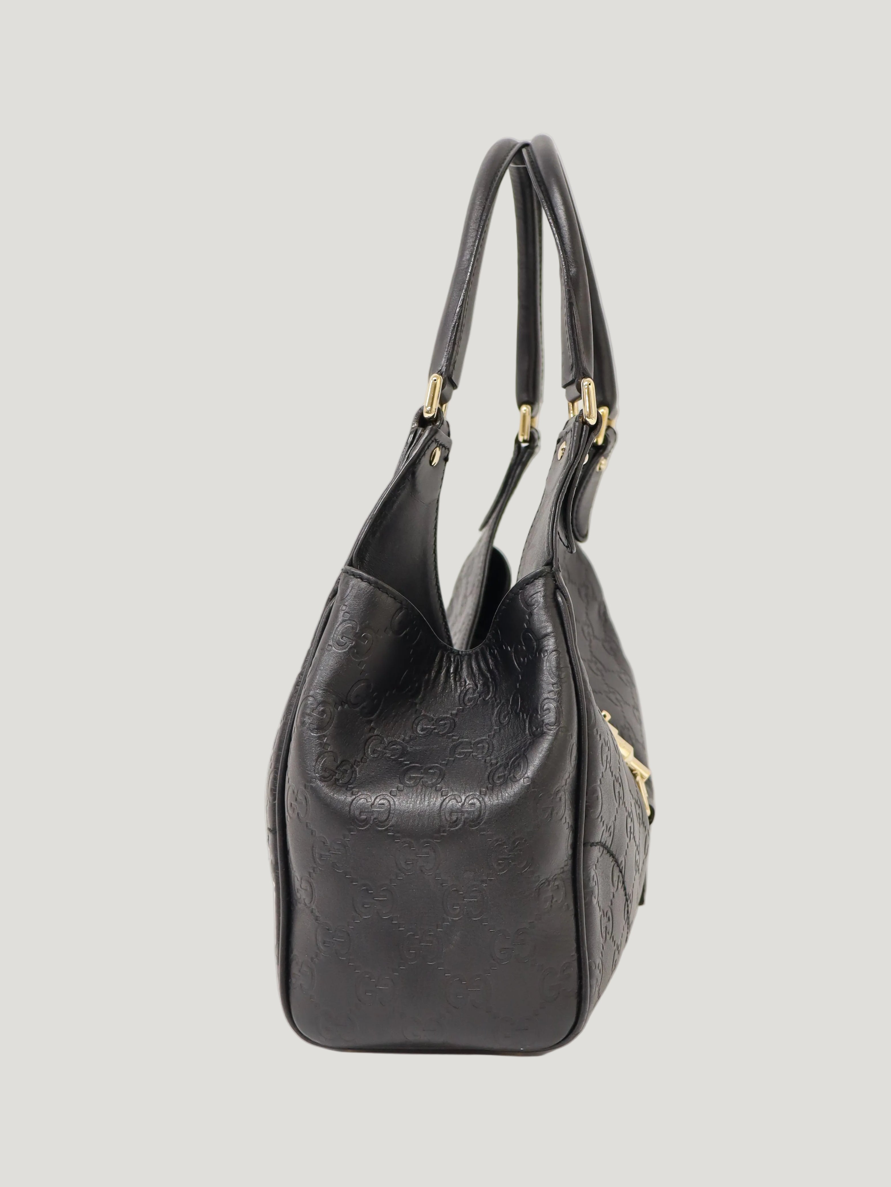 グッチシマレザーワンショルダーバッグ – Hedy