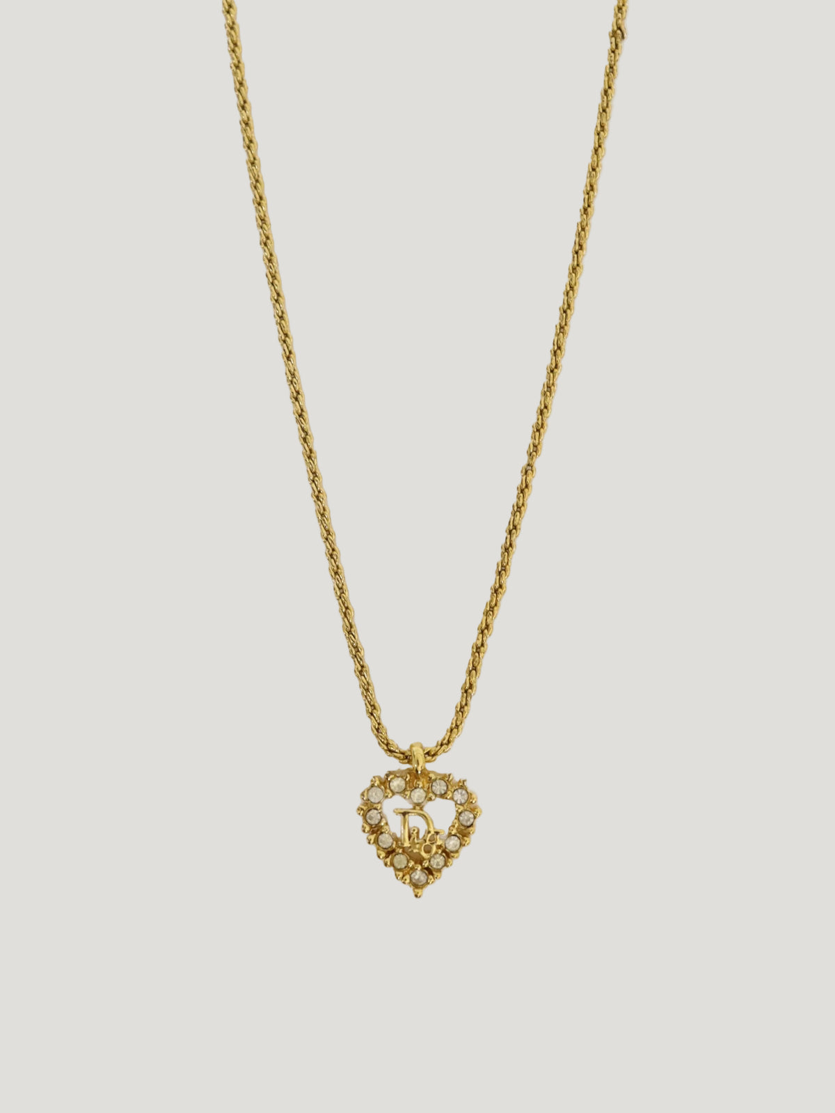 CD Heart Necklace