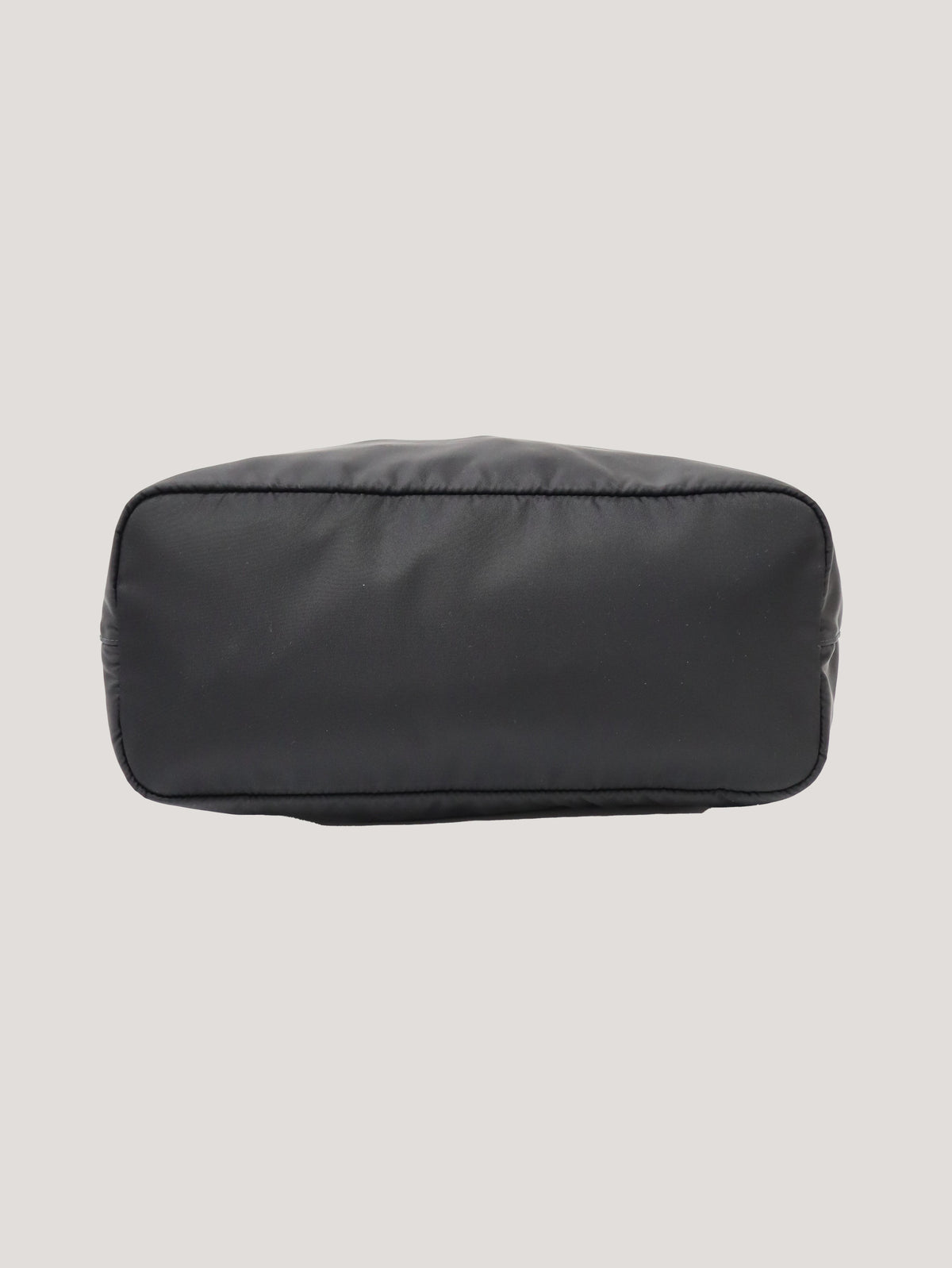 Triangle Logo Hardware Nylon Tote Bag