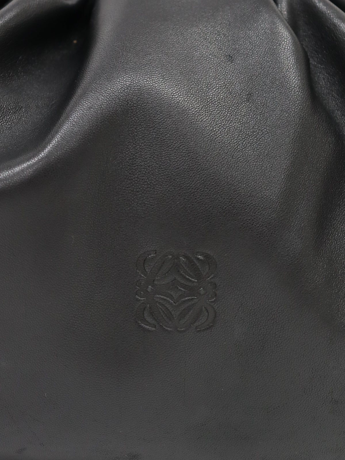 Anagram leather handbag