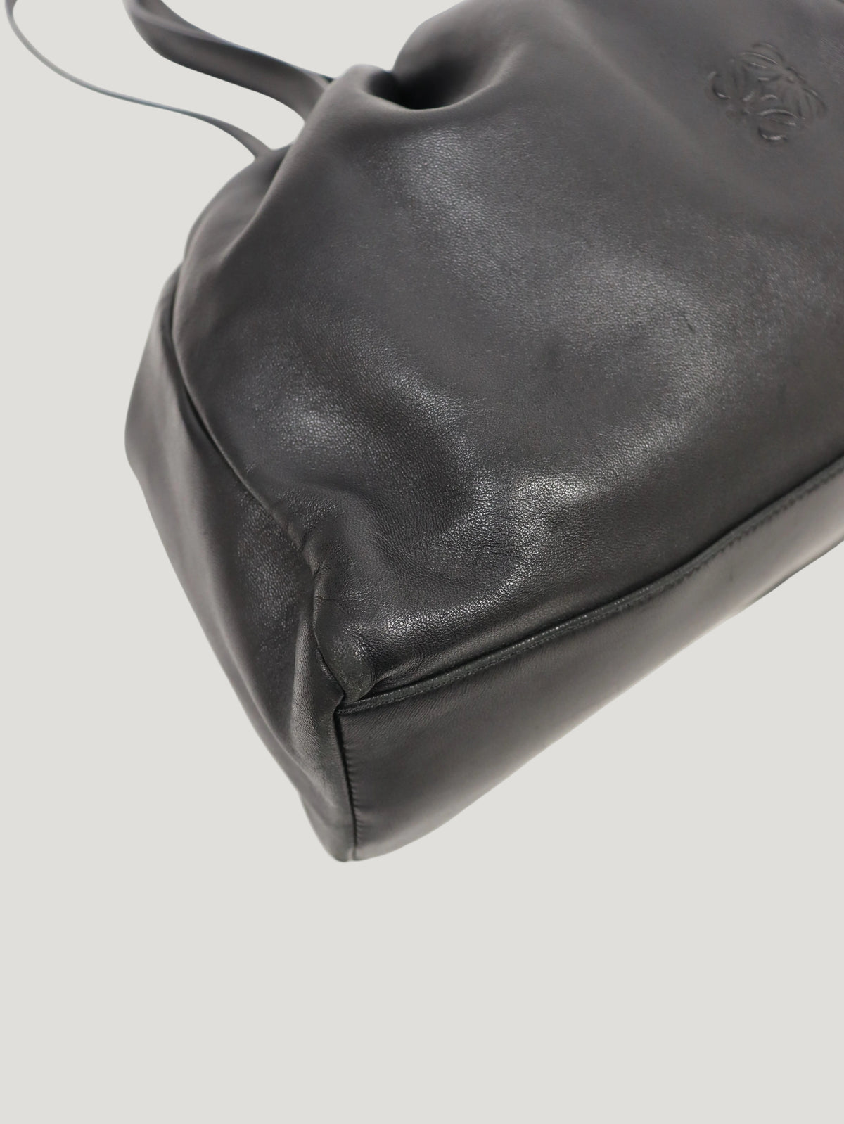 Anagram leather handbag
