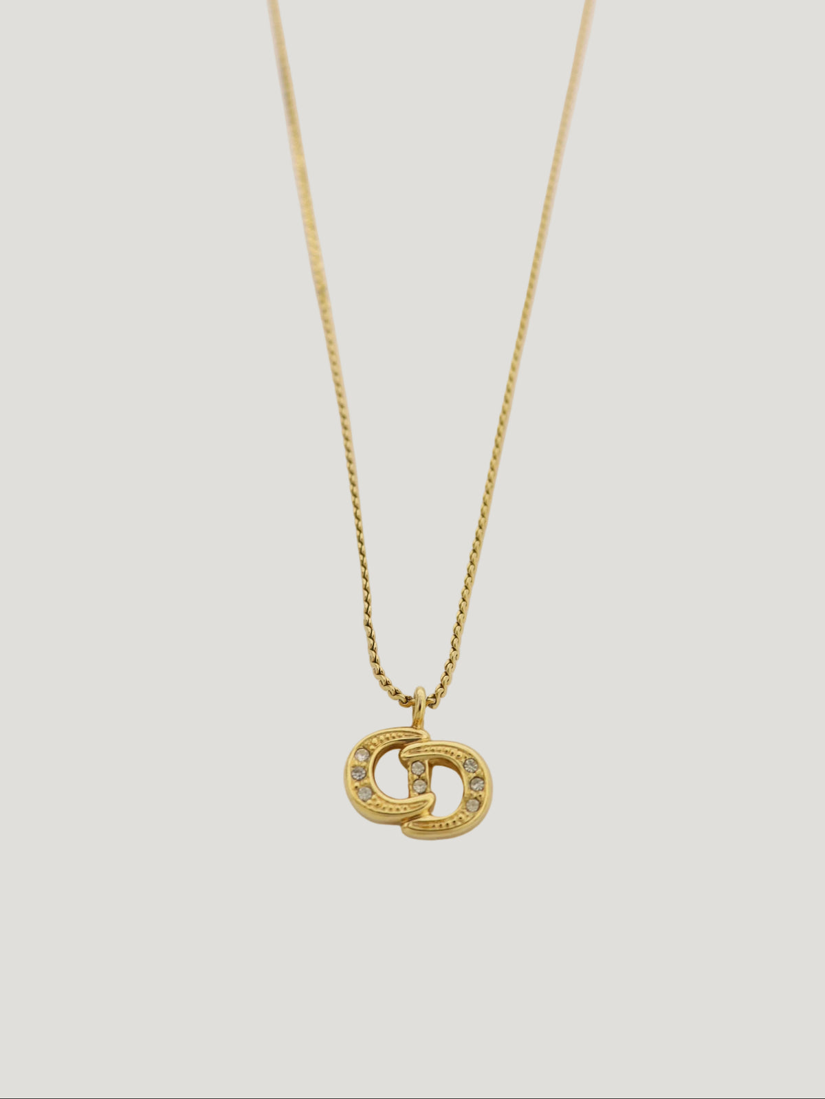 CD Rhinestone Necklace