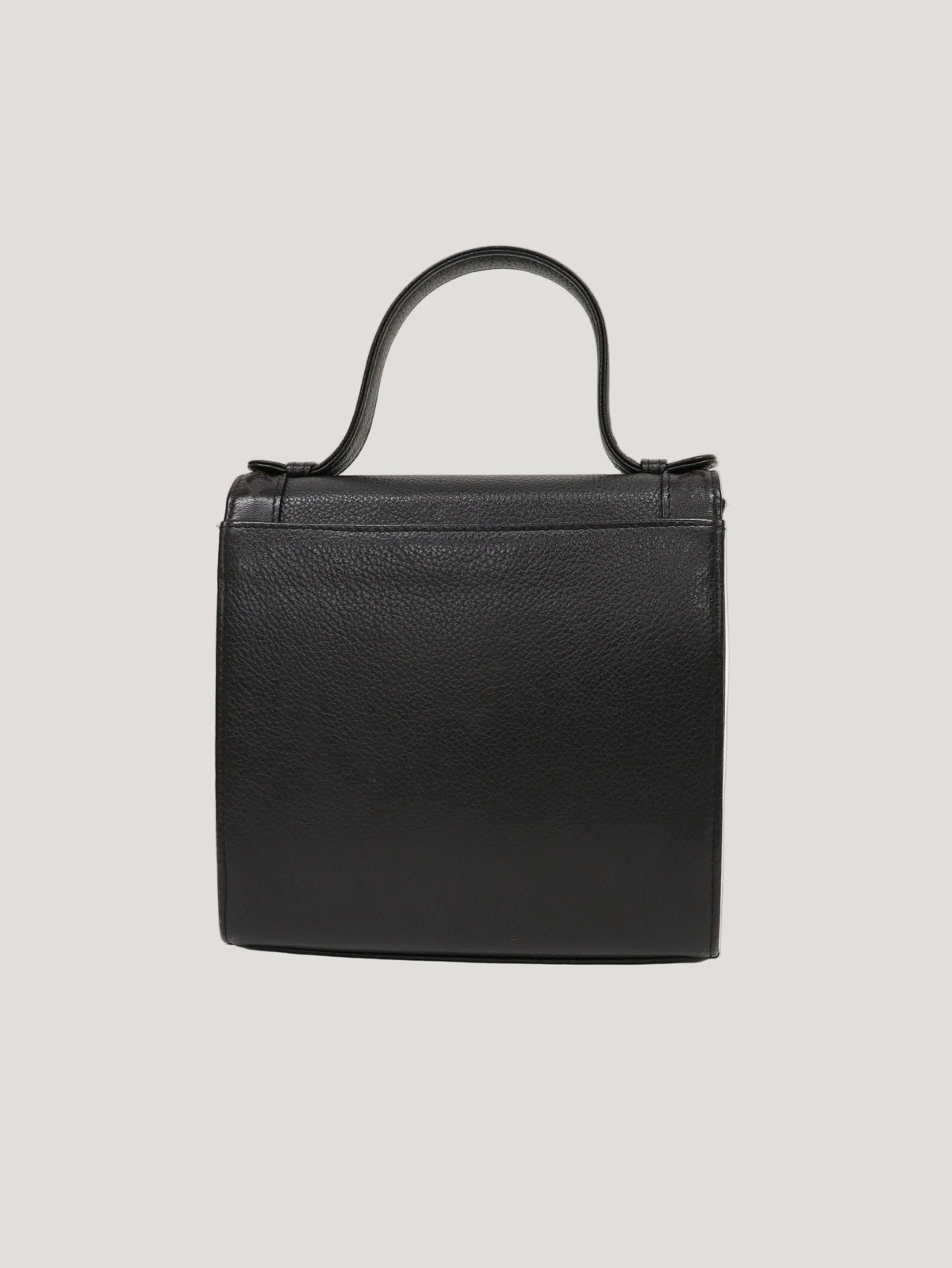 ロゴ金具レザー2Wayバッグ