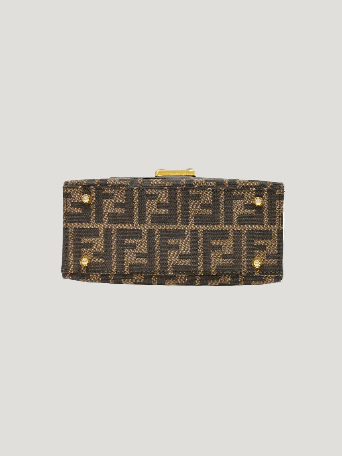 ズッカ柄ハンドバッグ