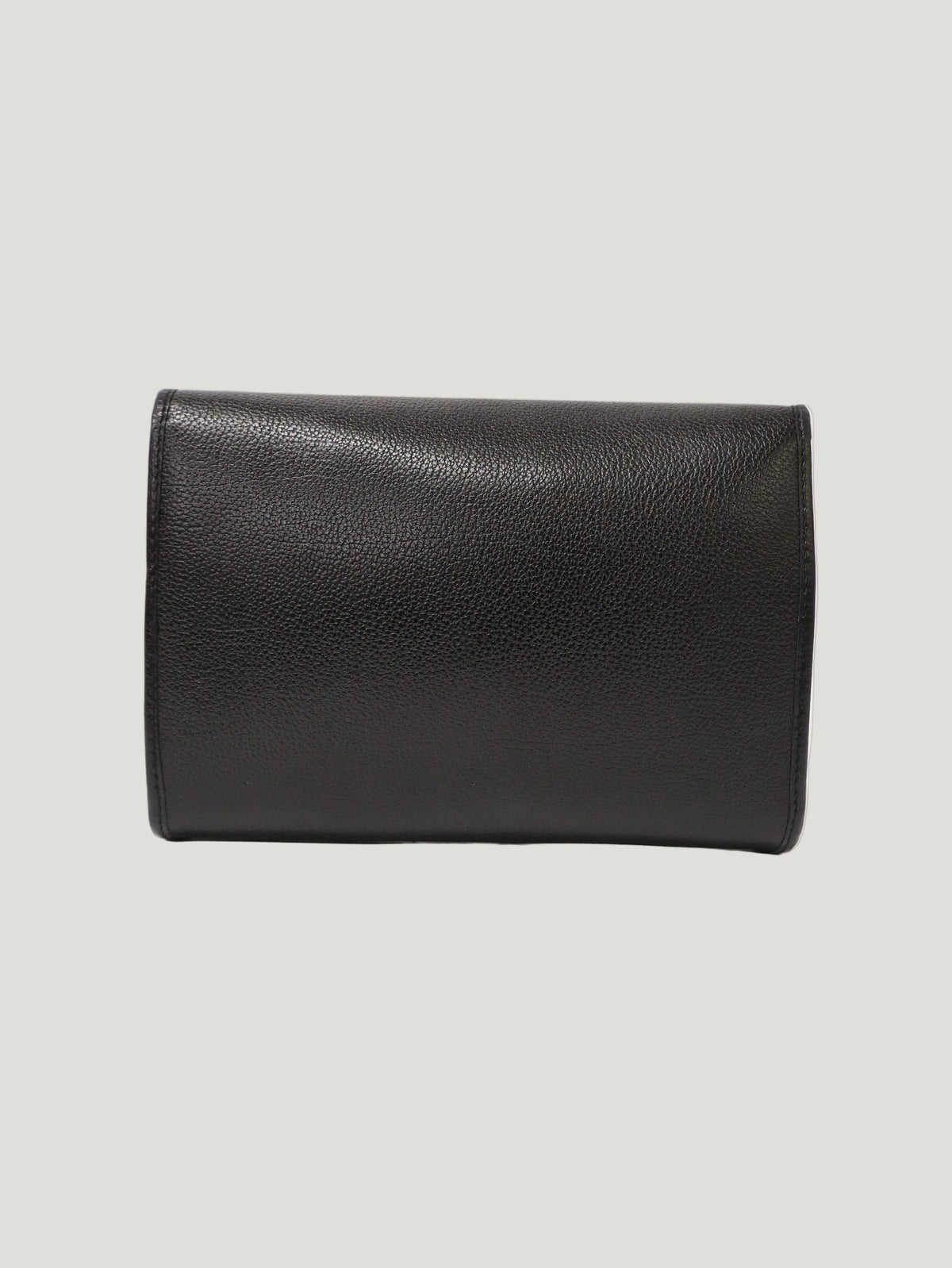 CD Logo Leather Chain Shoulder Bag