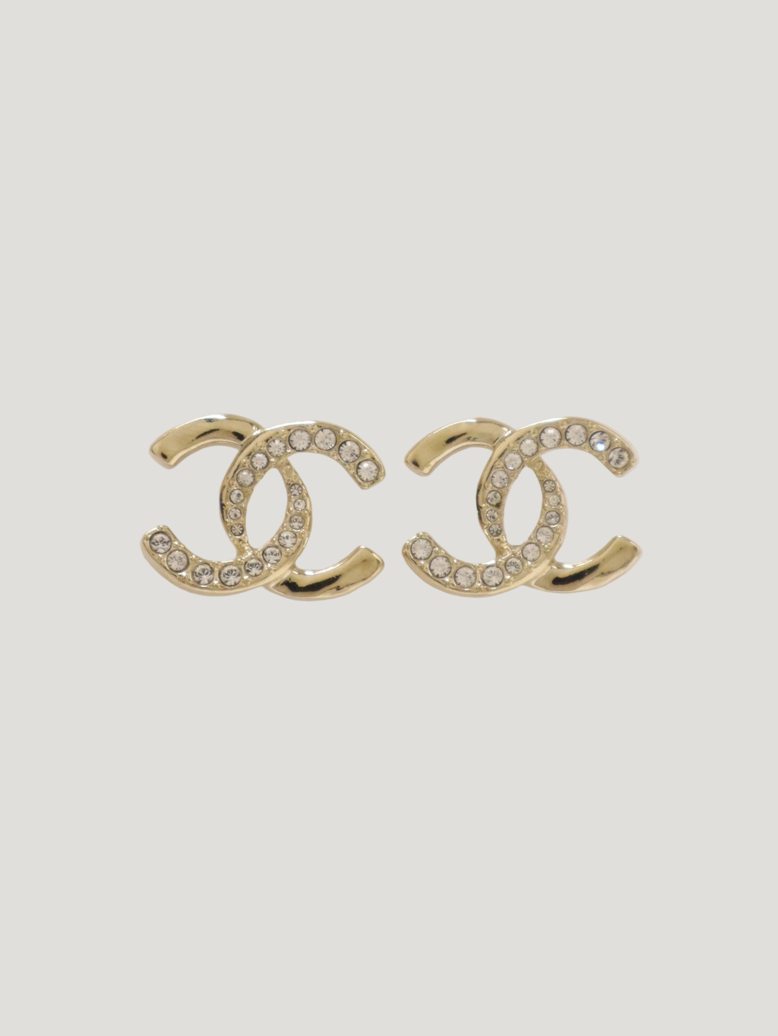 CHANEL ラインストーンピアス COCOラインストーンピアス – Hedy