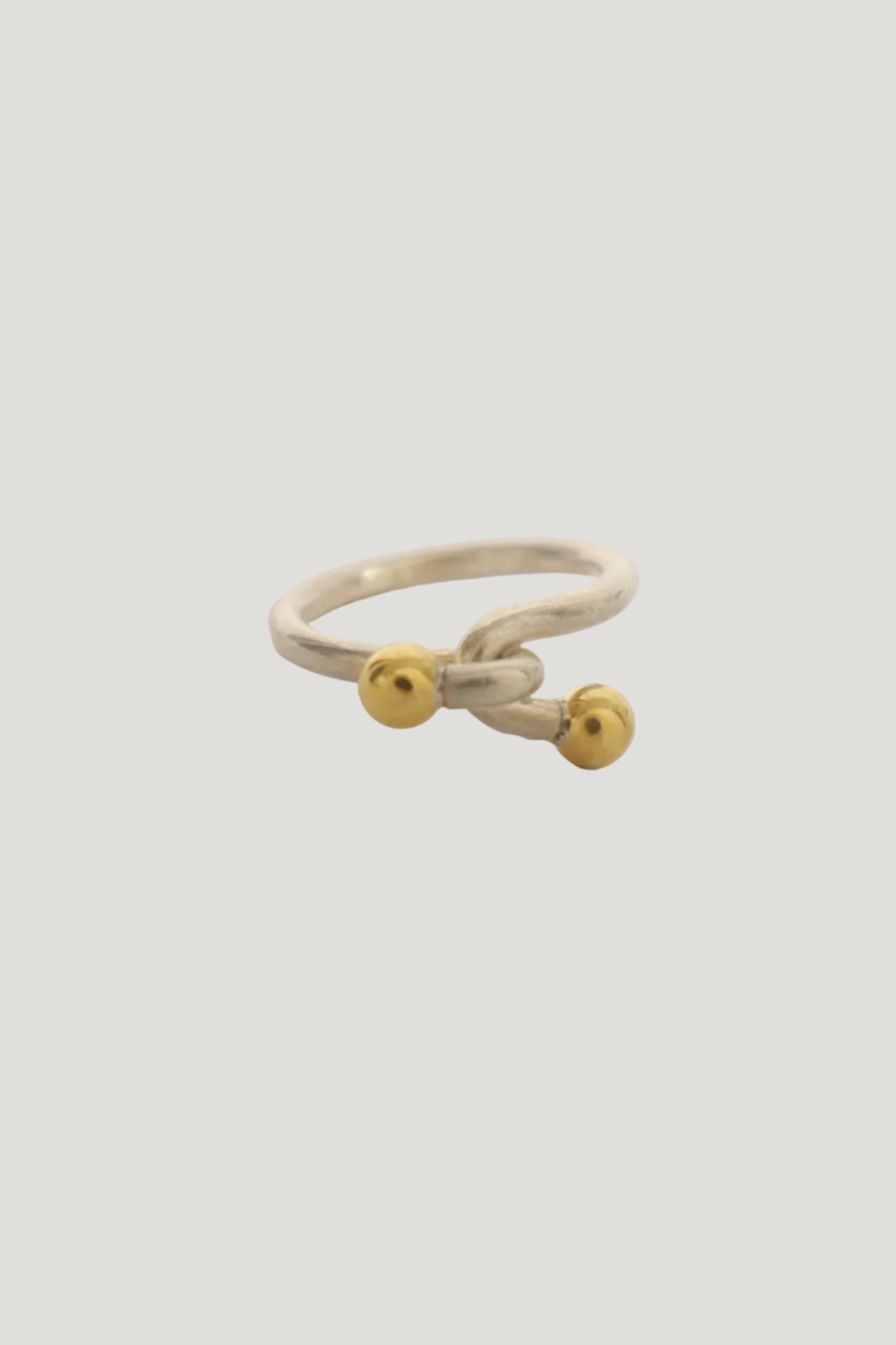 Hook and eye ring