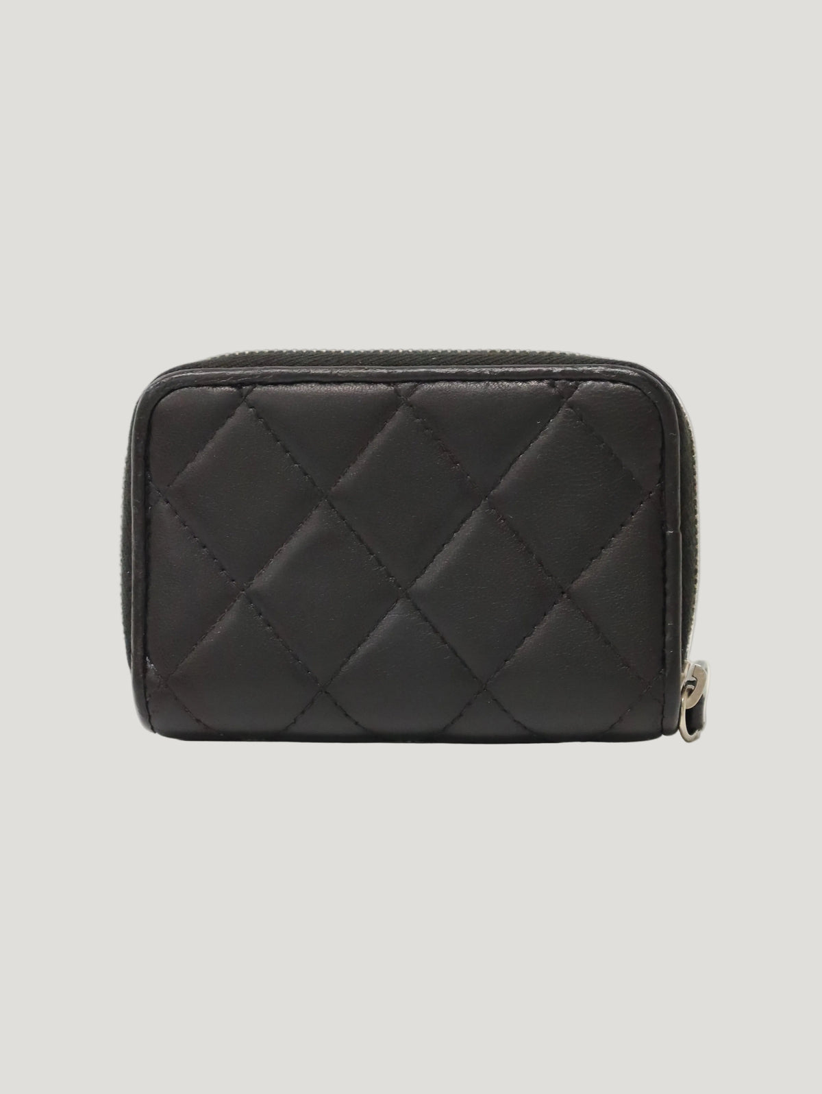 Lambskin card case