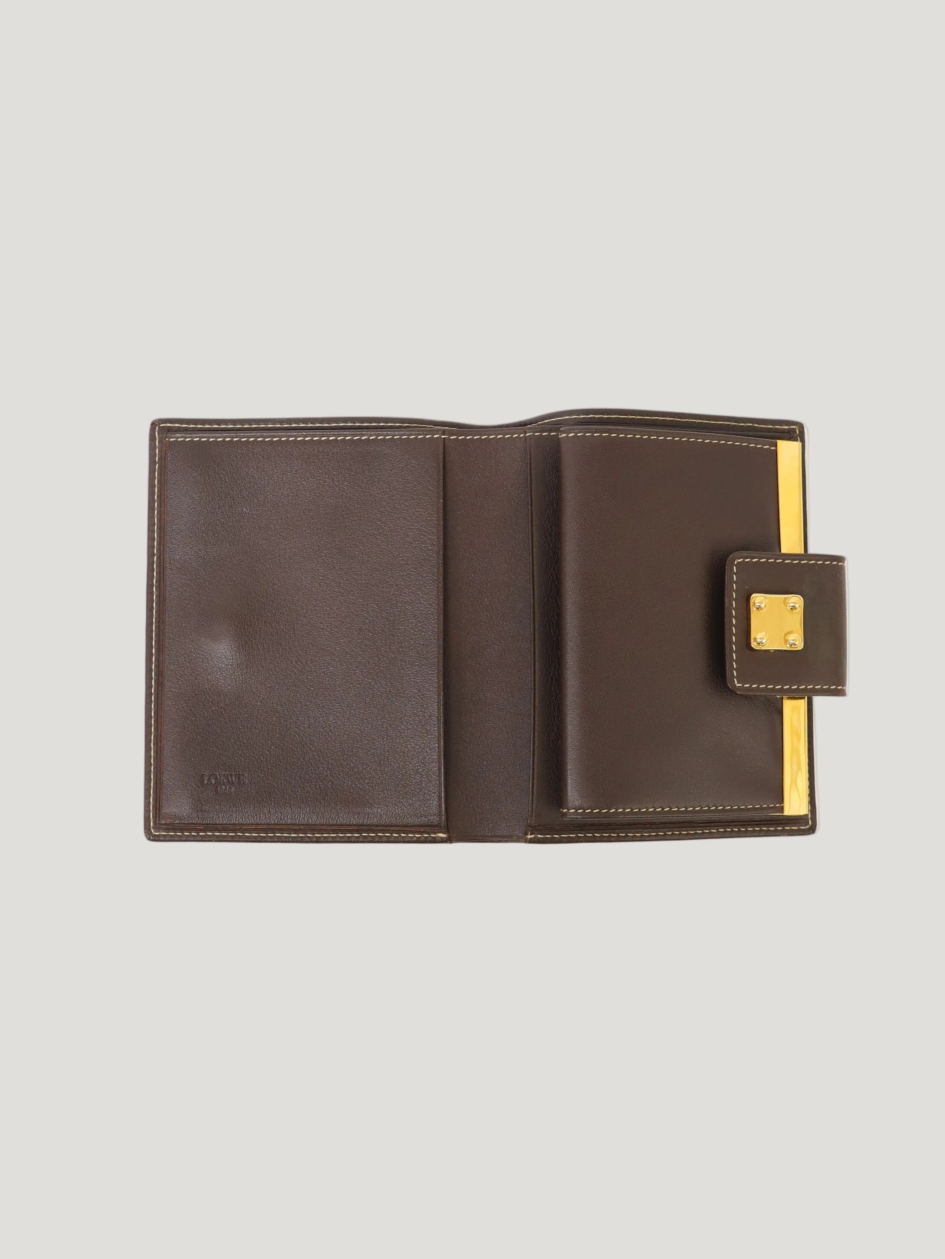 Anagram Suede GAMA Wallet