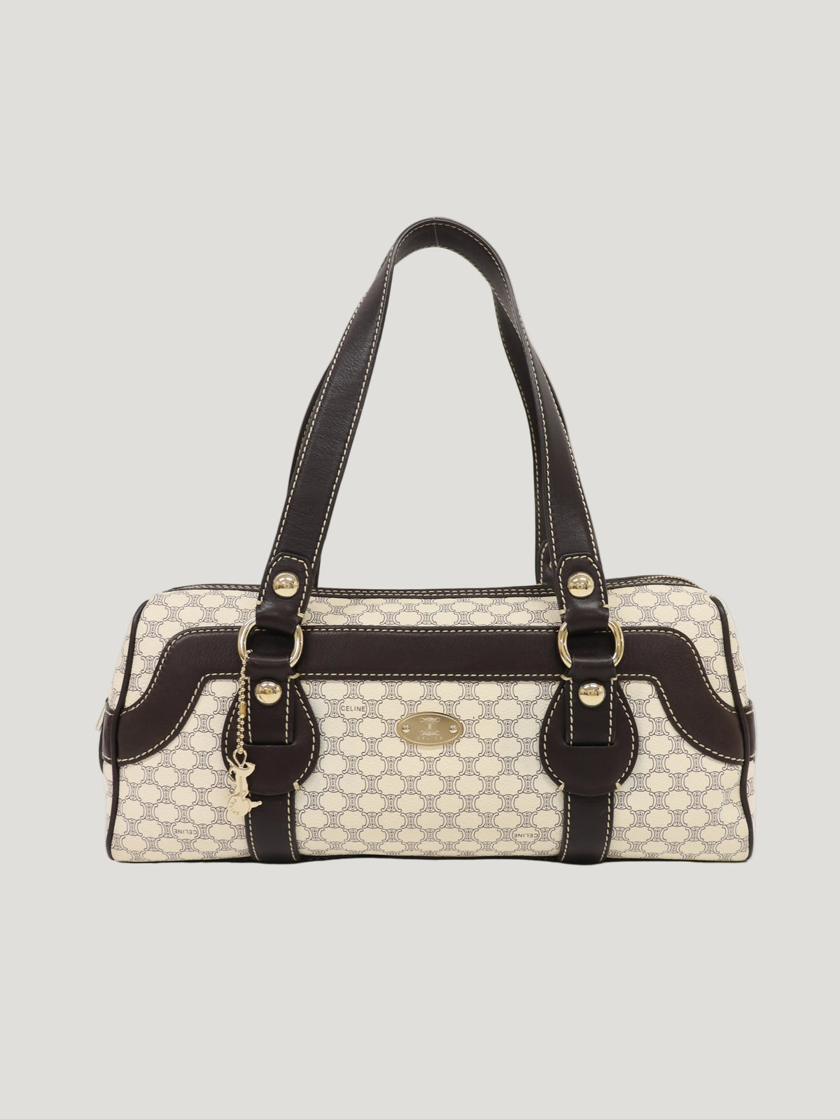 Macadam Blason Metal Fittings Handbag