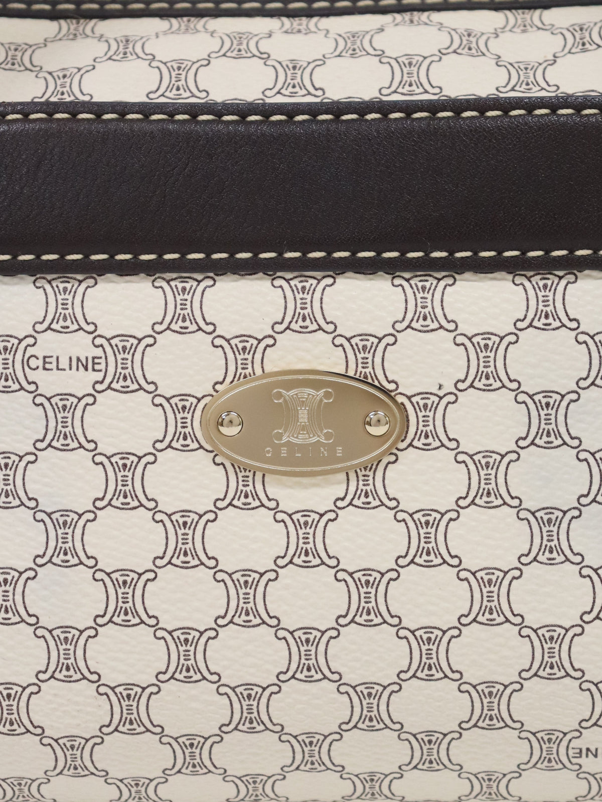 Macadam Blason Metal Fittings Handbag