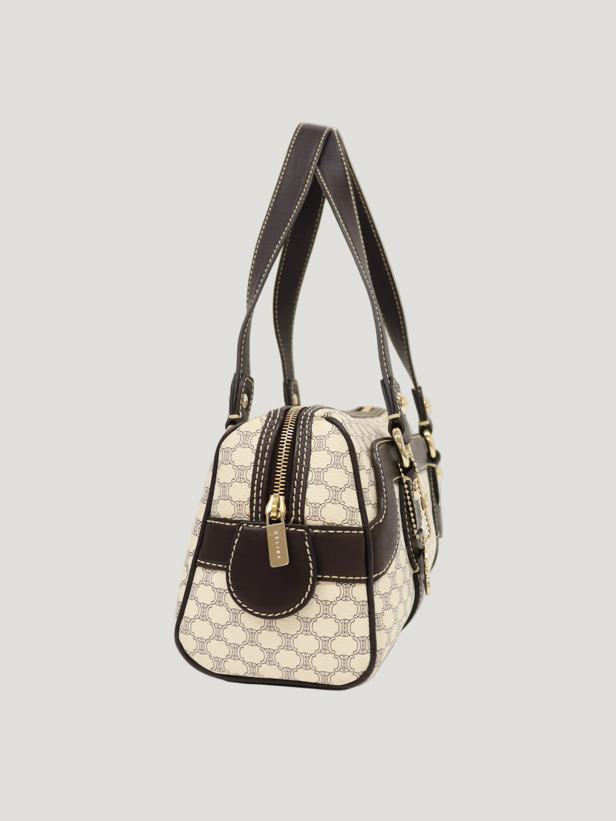 Macadam Blason Metal Fittings Handbag